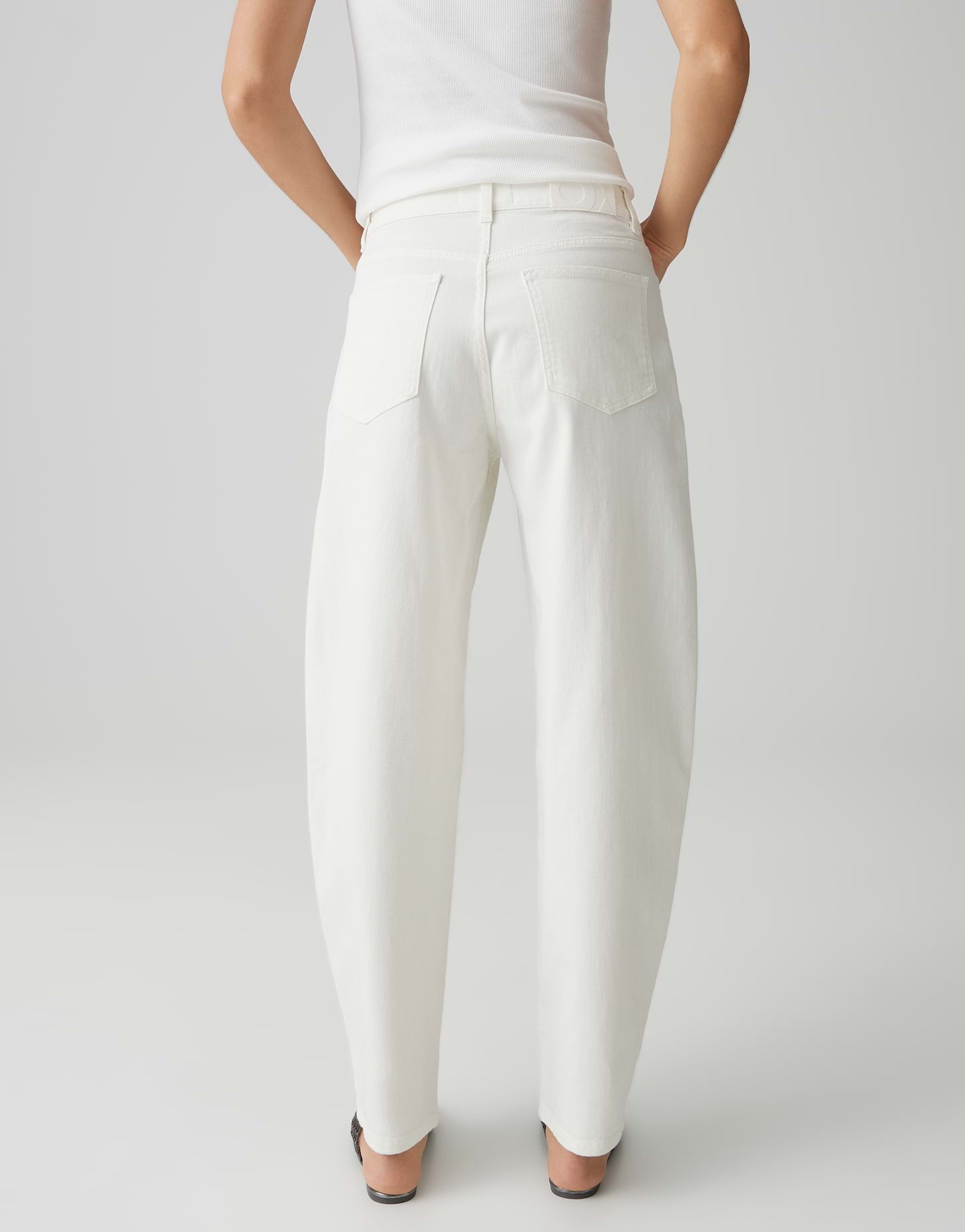 Opus Pants Damen Jeans  Milk