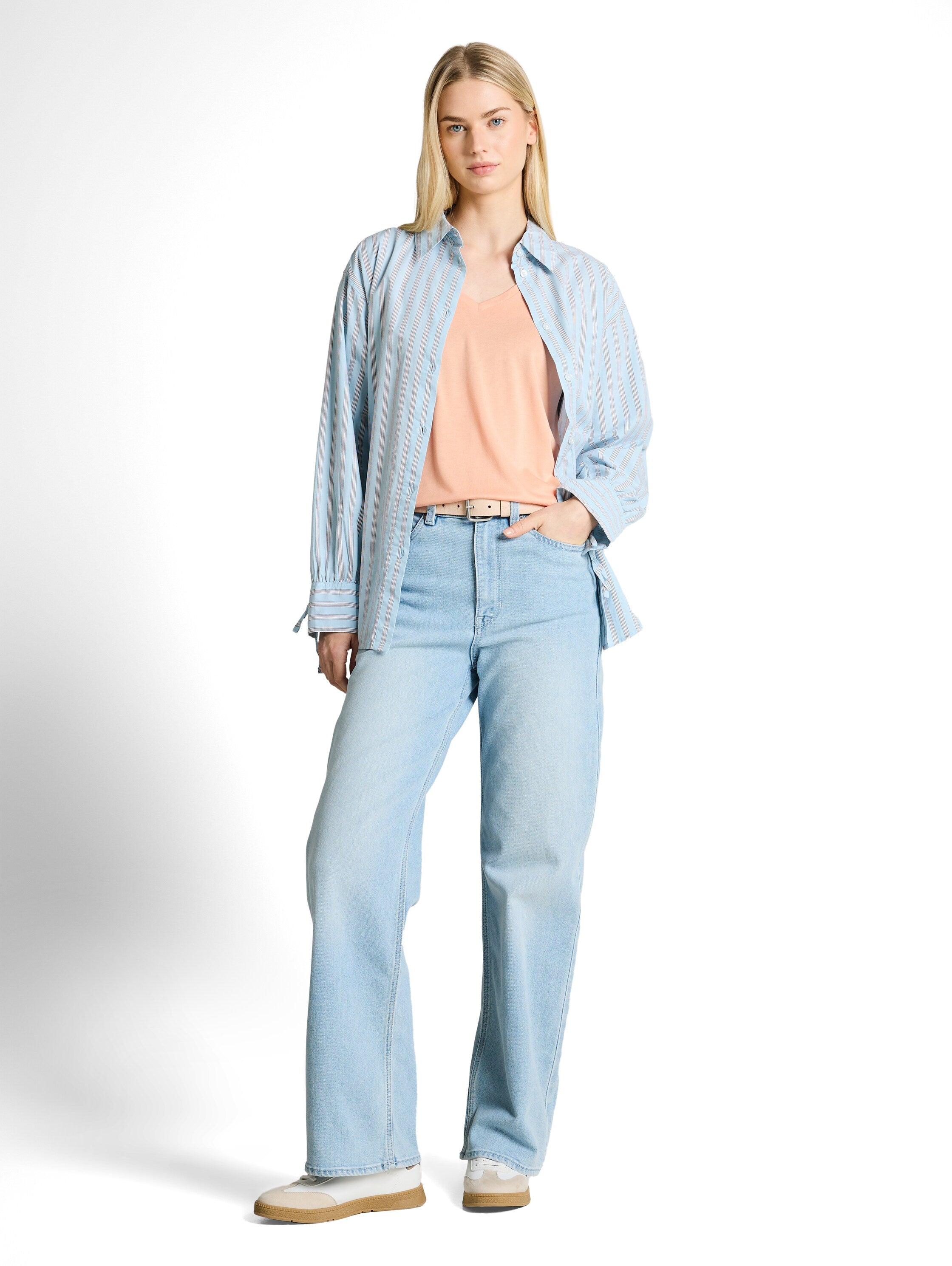 Tom Tailor denim Damen T-Shirts Orange Parfait