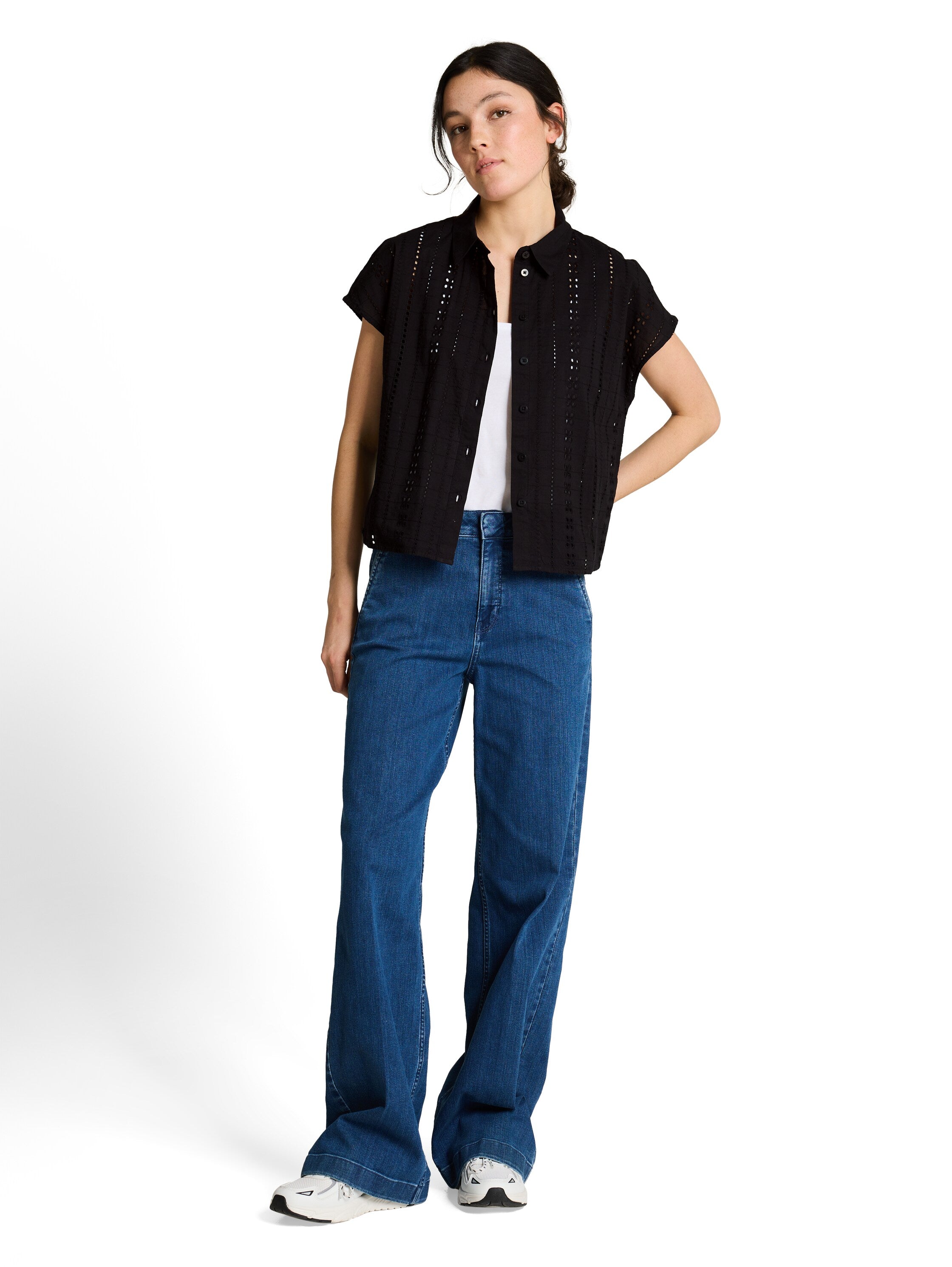 Tom Tailor denim Damen Blusen Deep Black