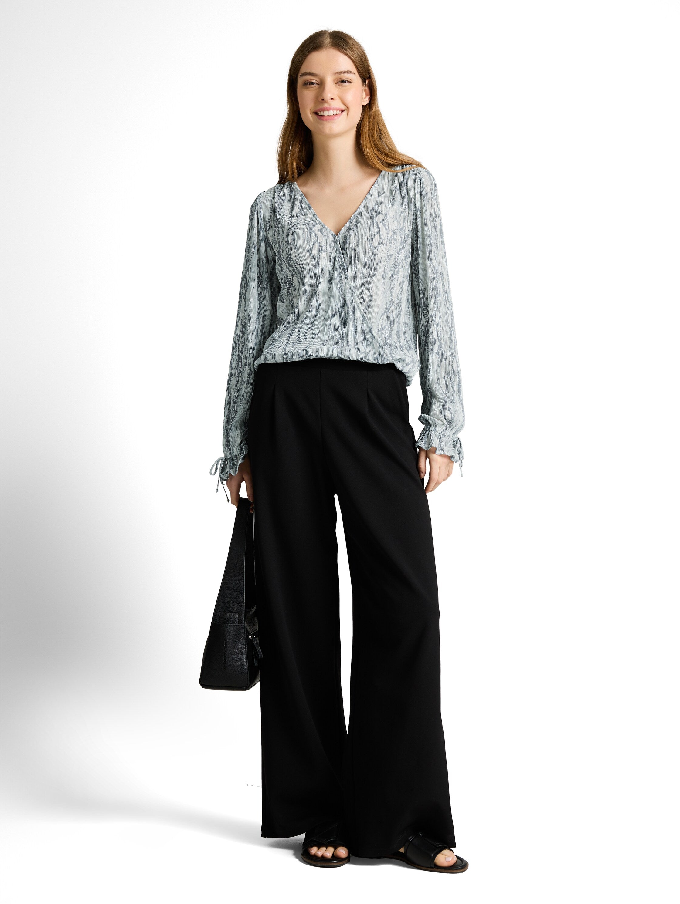 Tom Tailor denim Damen Blusen Faded Snake Pri
