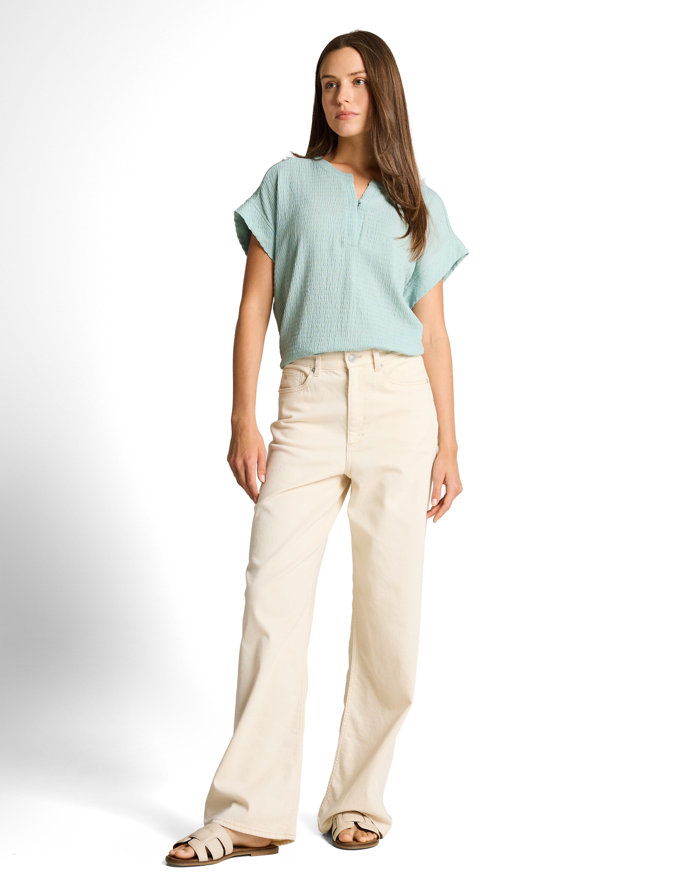 Tom Tailor Damen T-Shirts Blue Haze
