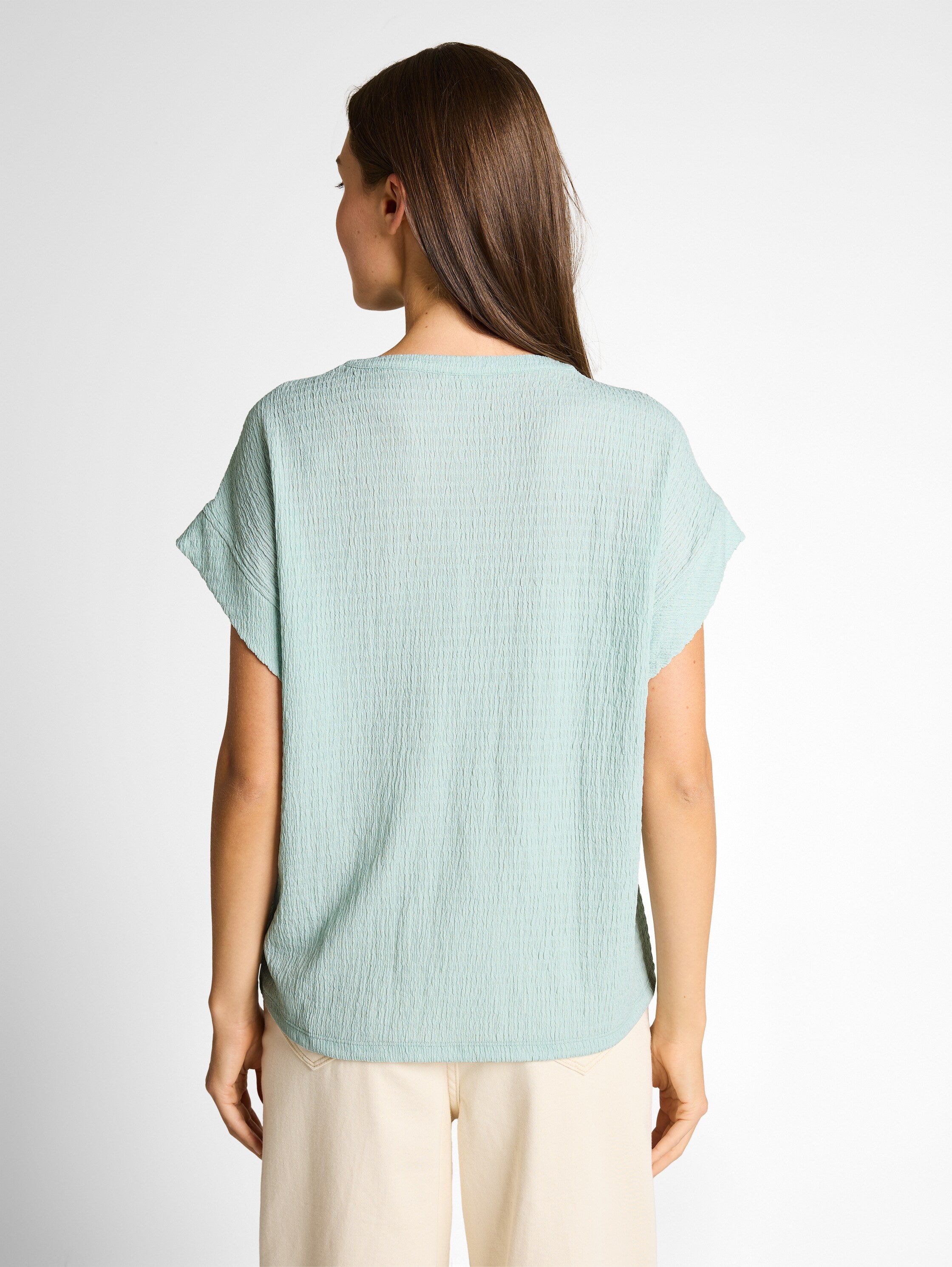 Tom Tailor Damen T-Shirts Blue Haze