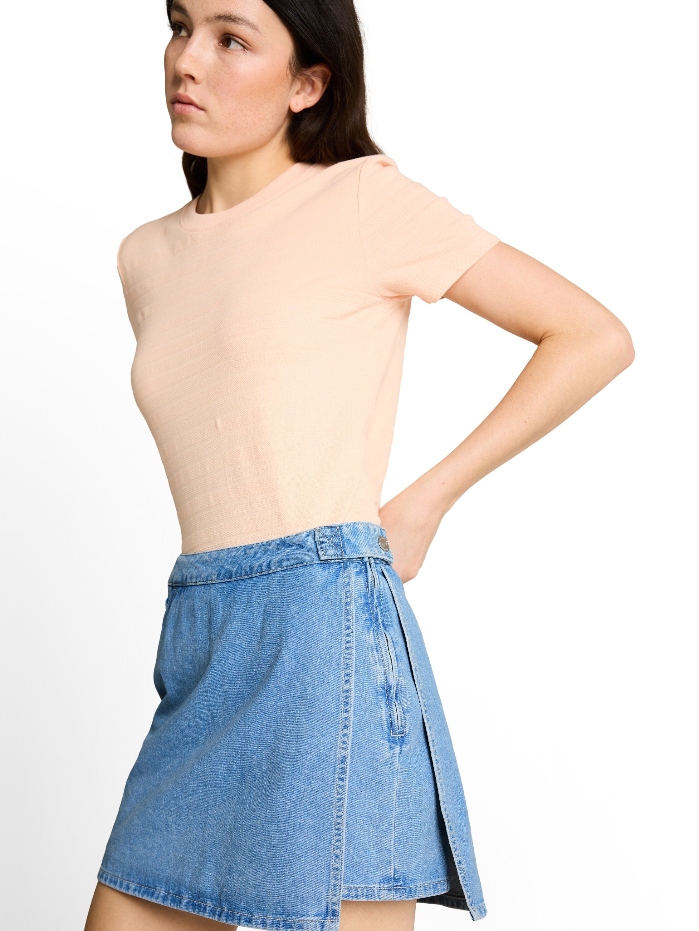 Tom Tailor denim Damen Shorts Clean Light Sto