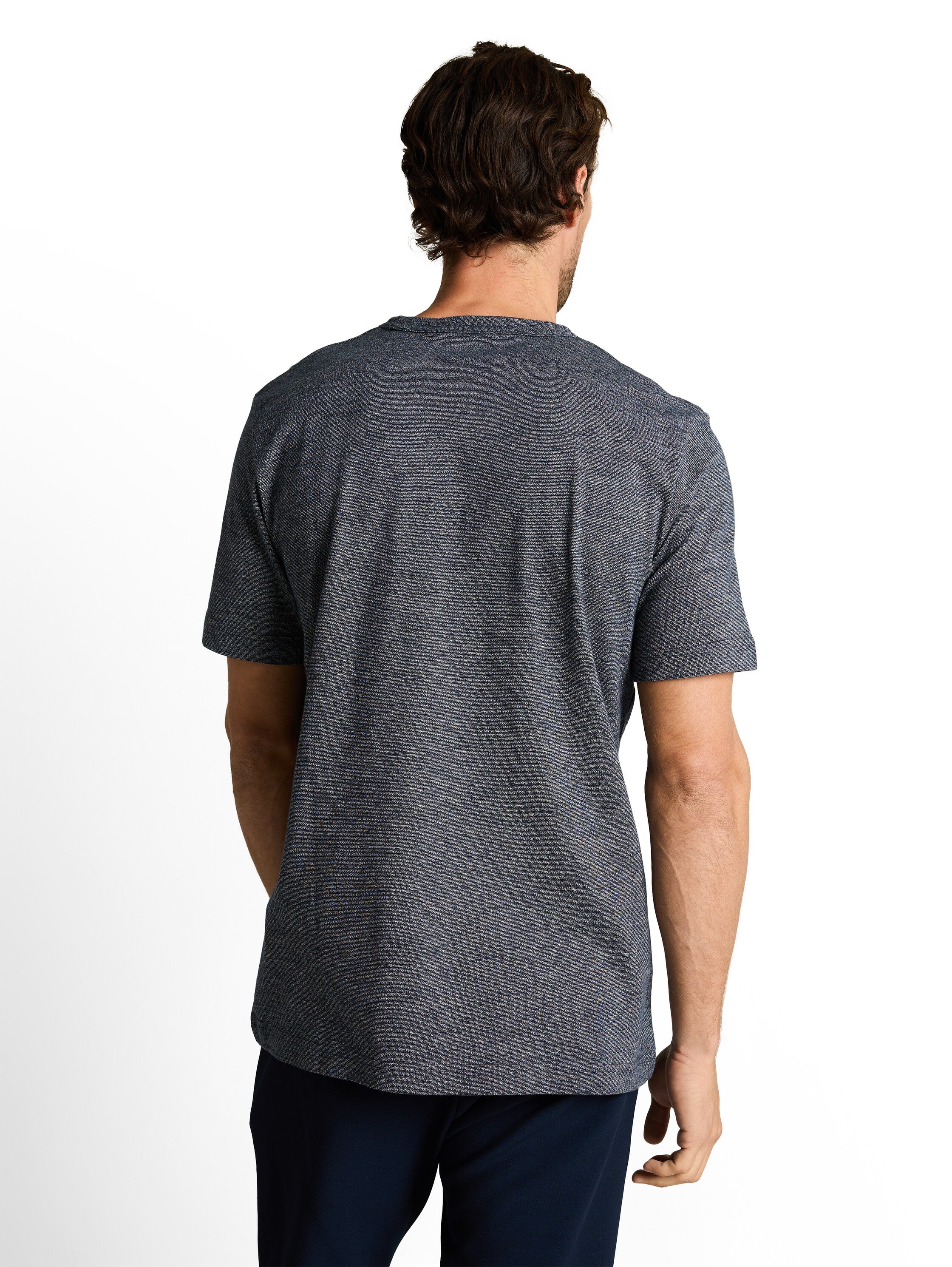 Tom Tailor Herren T-Shirts kurz Navy Gardenia W