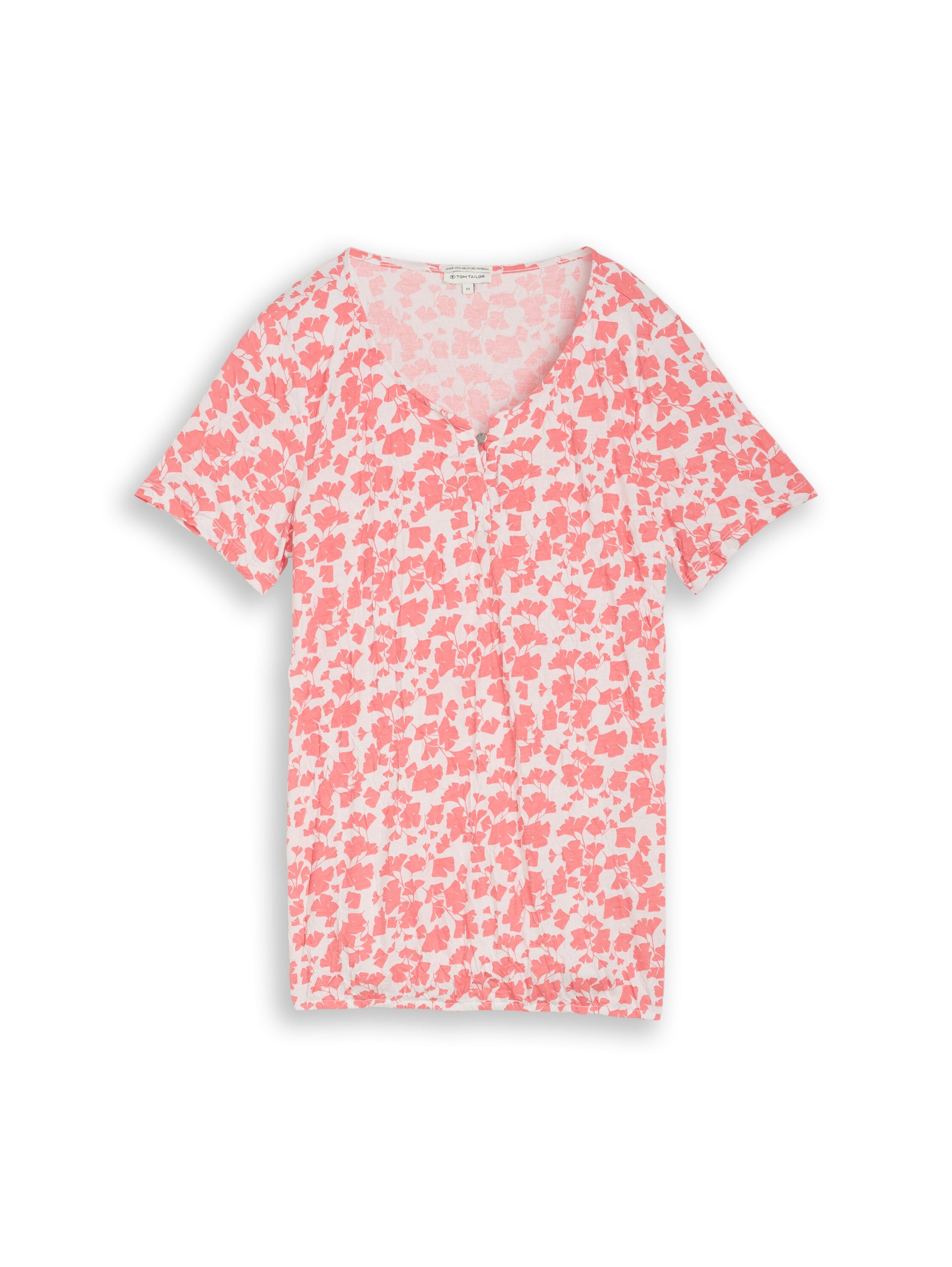 Tom Tailor Damen T-Shirts Coral Pink Gink