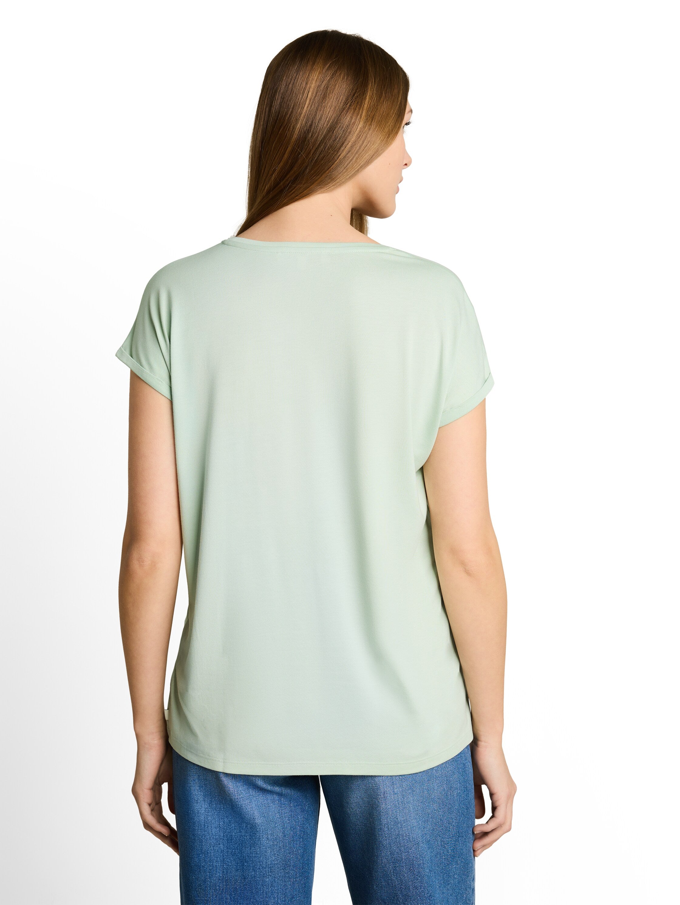 Tom Tailor denim Damen T-Shirts Light Matcha Gr