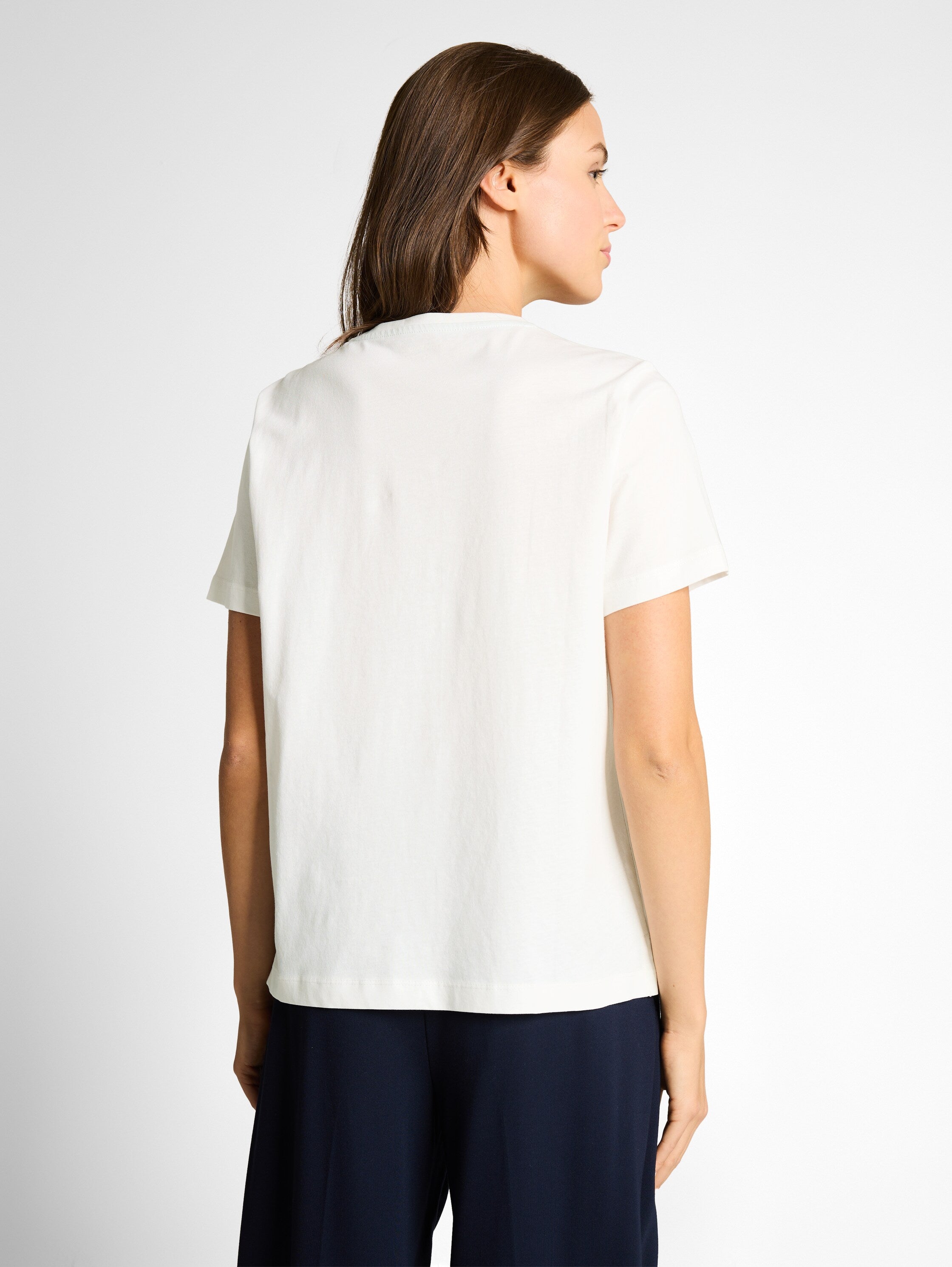 Tom Tailor Damen T-Shirts Whisper White