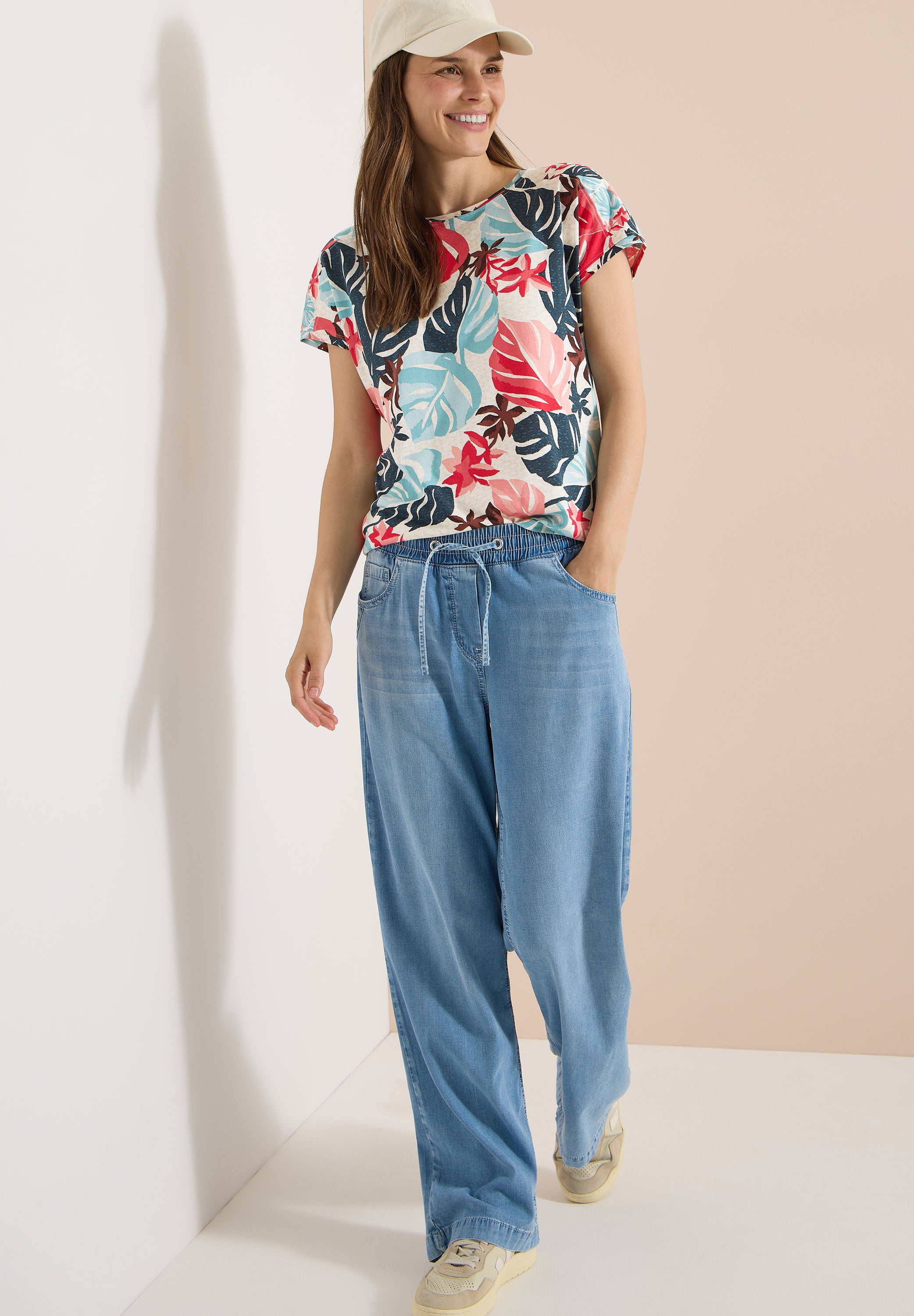 Cecil Damen T-Shirts Light Ala