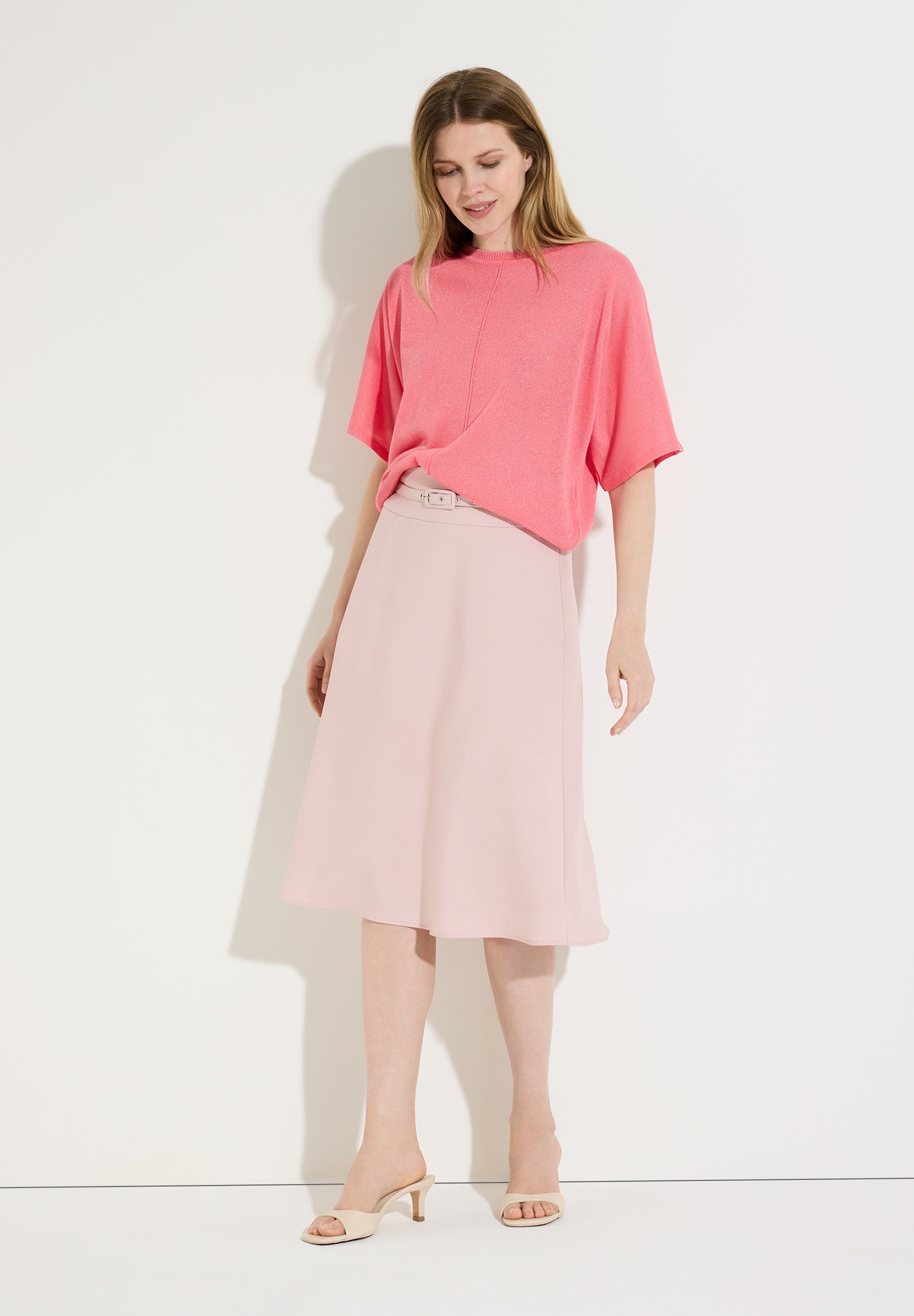 More & More Damen Pullover  Faded Rose
