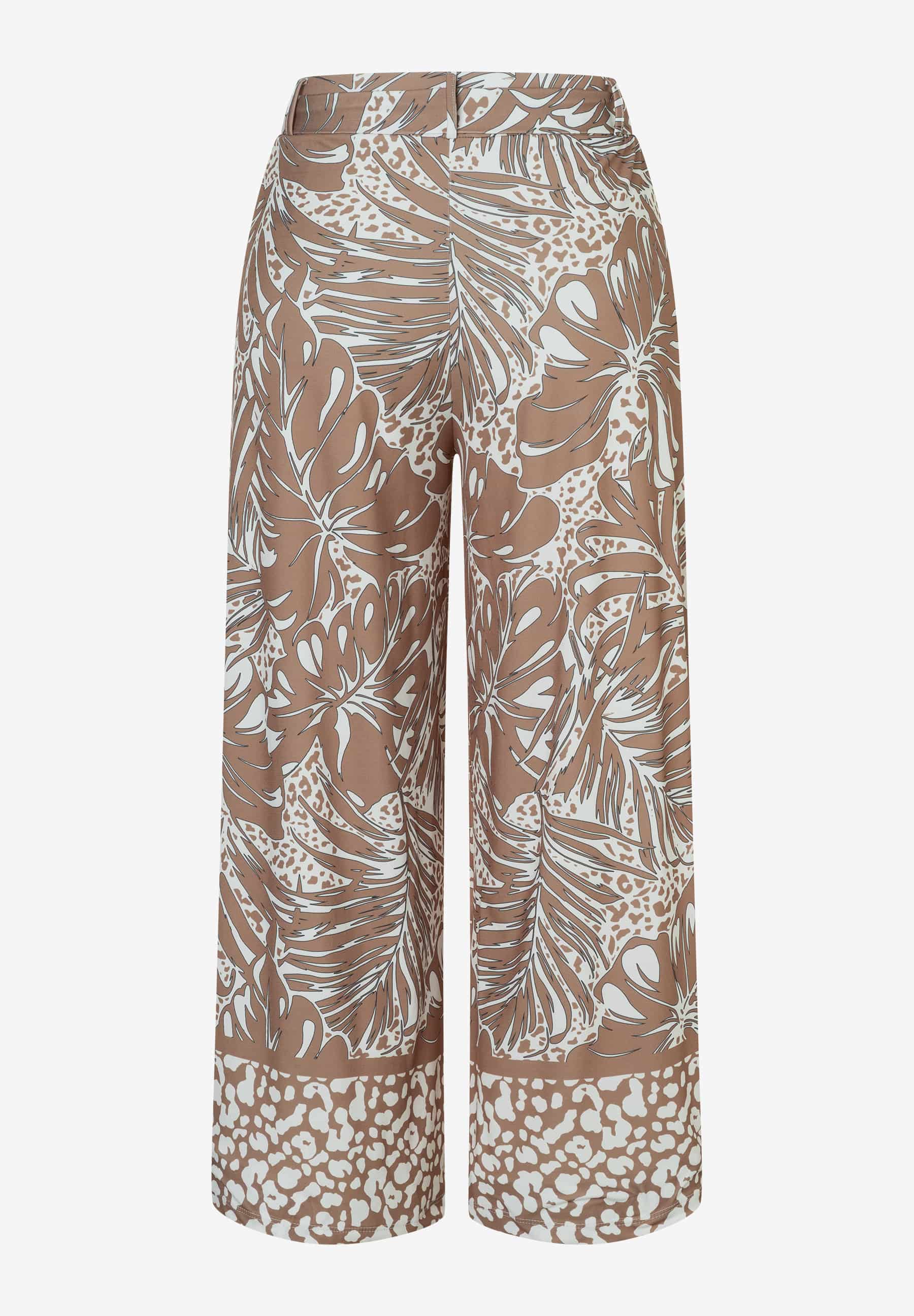 More & More Damen Hosen Twotone Le