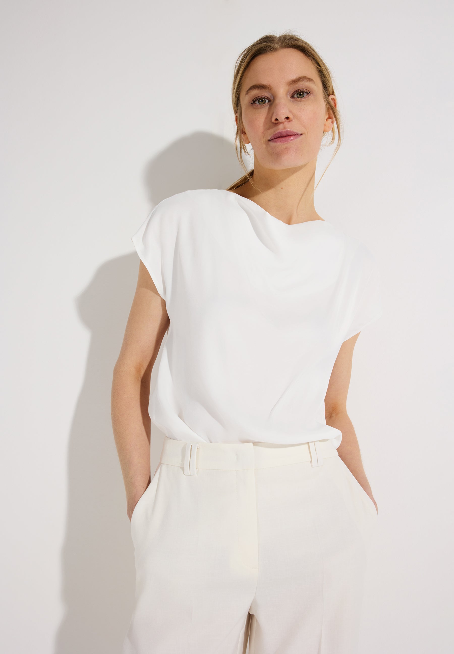 More & More Damen Blusen  Off White