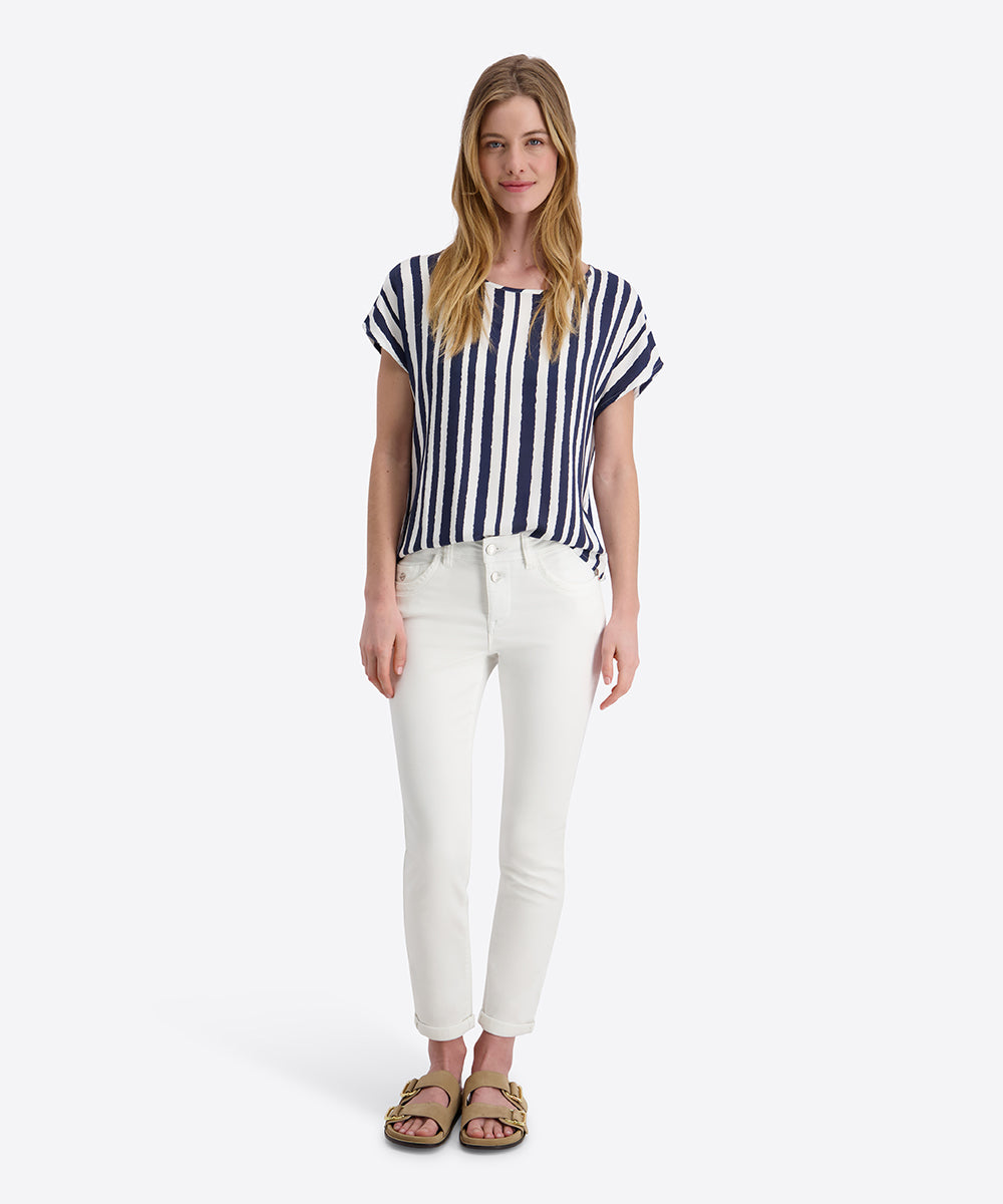 Timezone Damen Hosen  Pure Whit