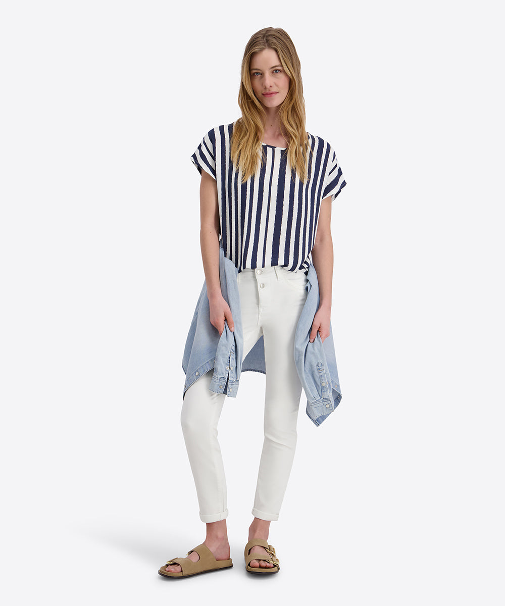 Timezone Damen Hosen  Pure Whit