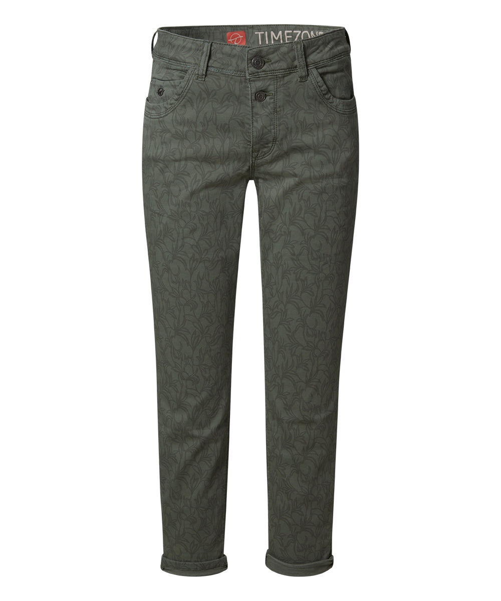 Timezone Damen Hosen  Olive Ove