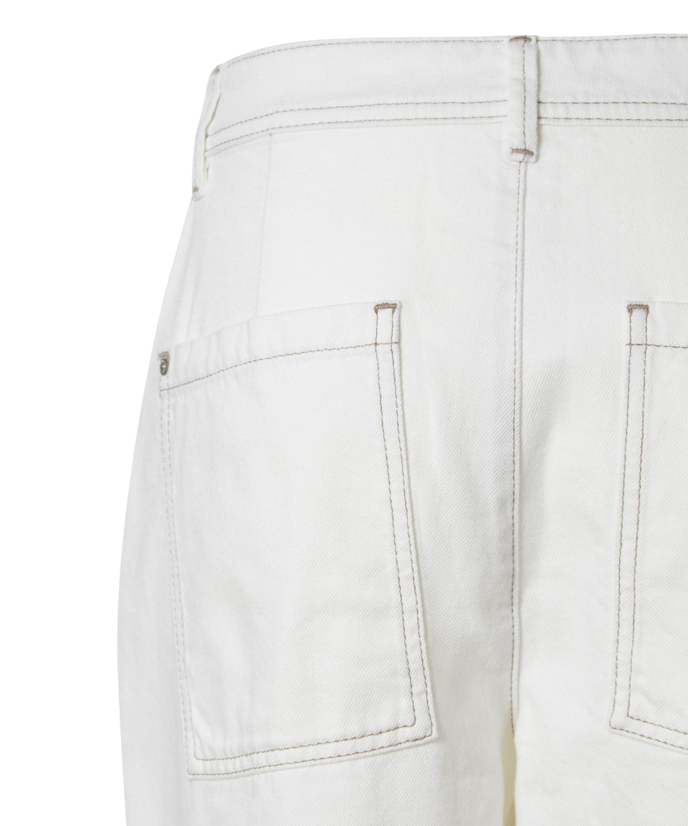 Timezone Damen Jeans  Ecru Whit