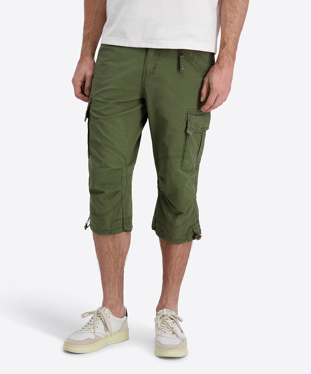 Timezone Herren Shorts  Grey Oliv