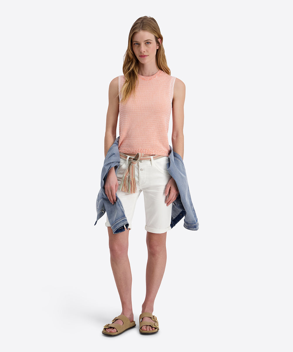 Timezone Damen Shorts  Pure Whit