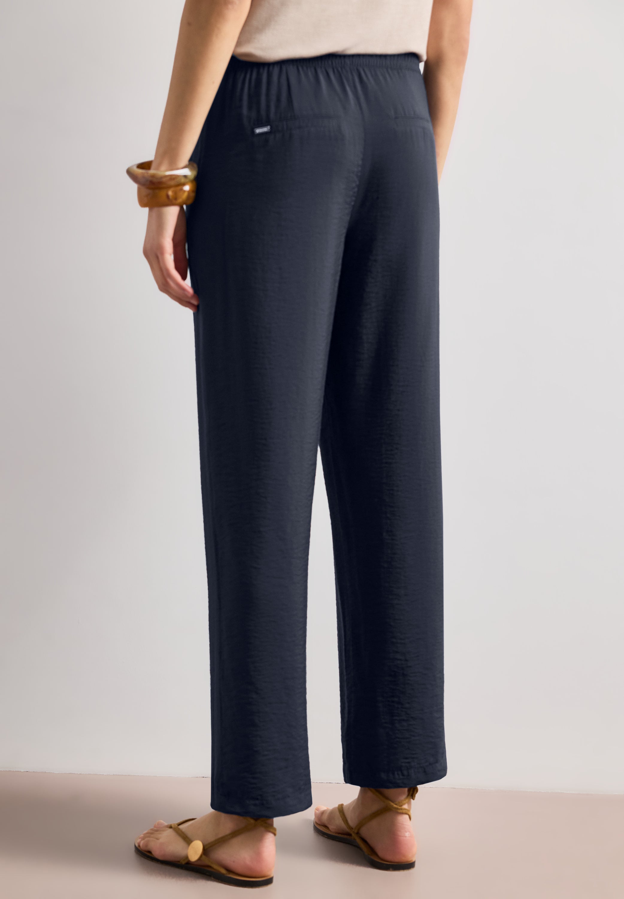 Street One Damen Hosen  Deep Blue