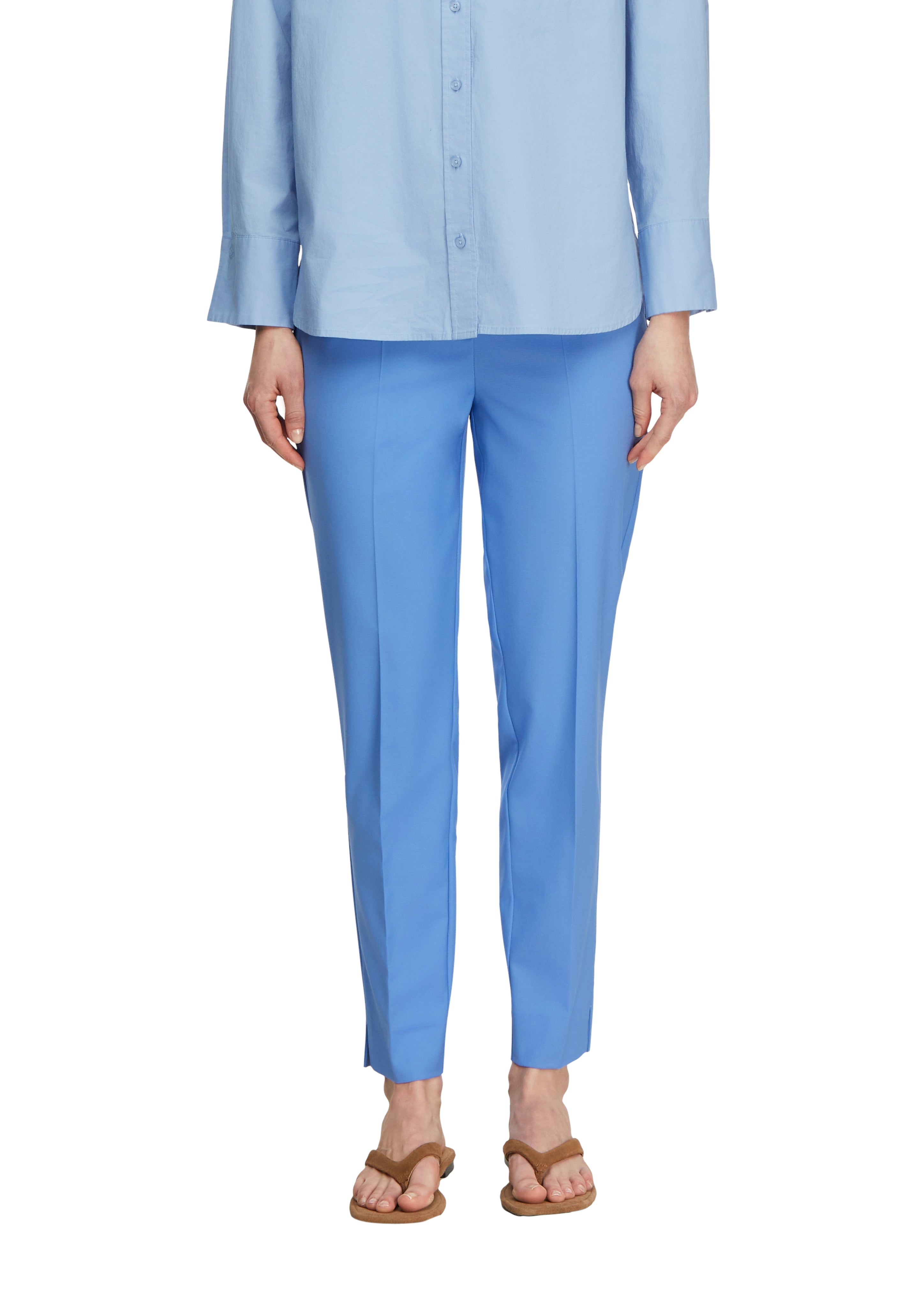 Comma Damen Hosen Blue