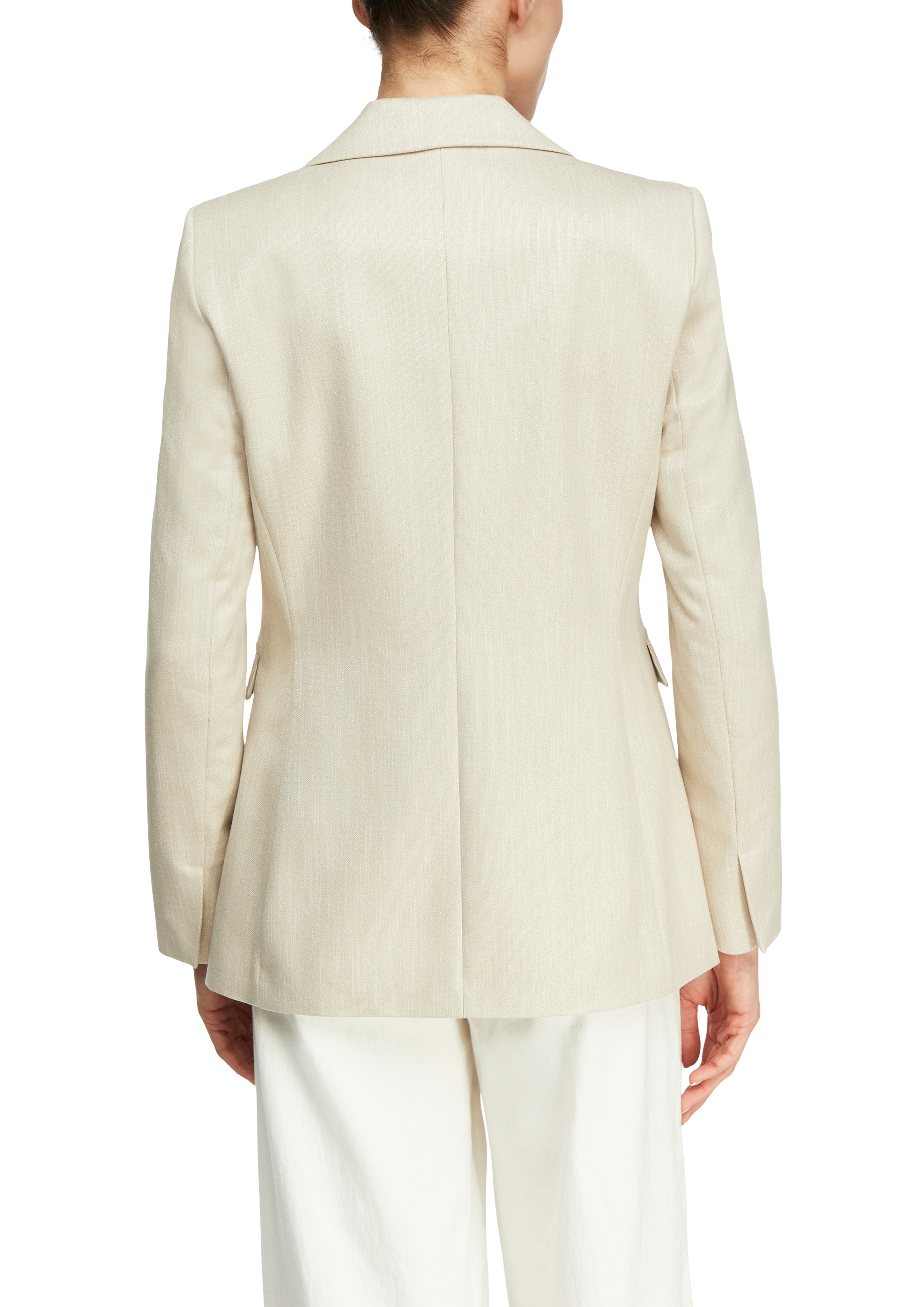 Comma Damen Blazer Grey/Black