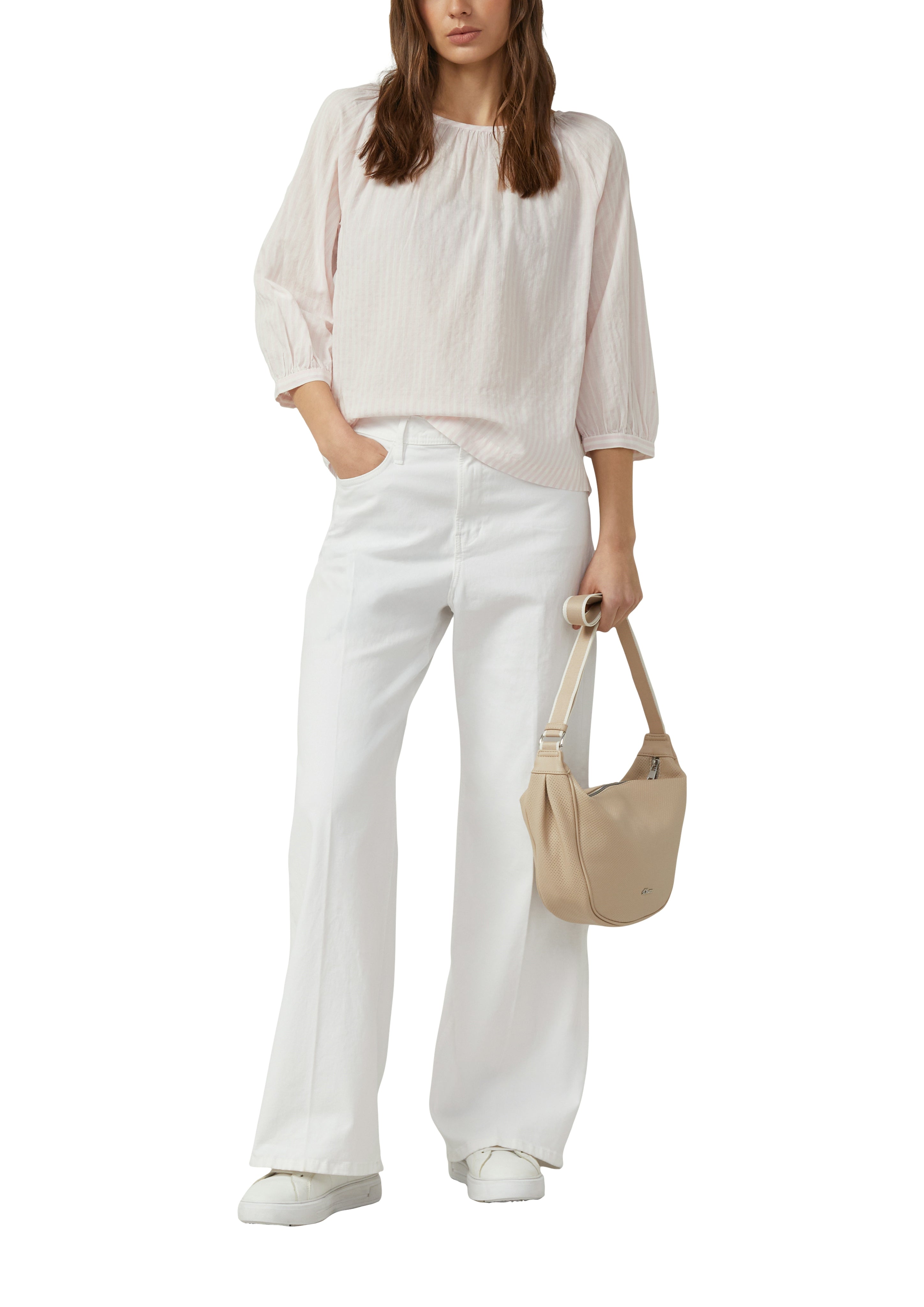 S. Oliver red Damen Blusen Lilac/Pink