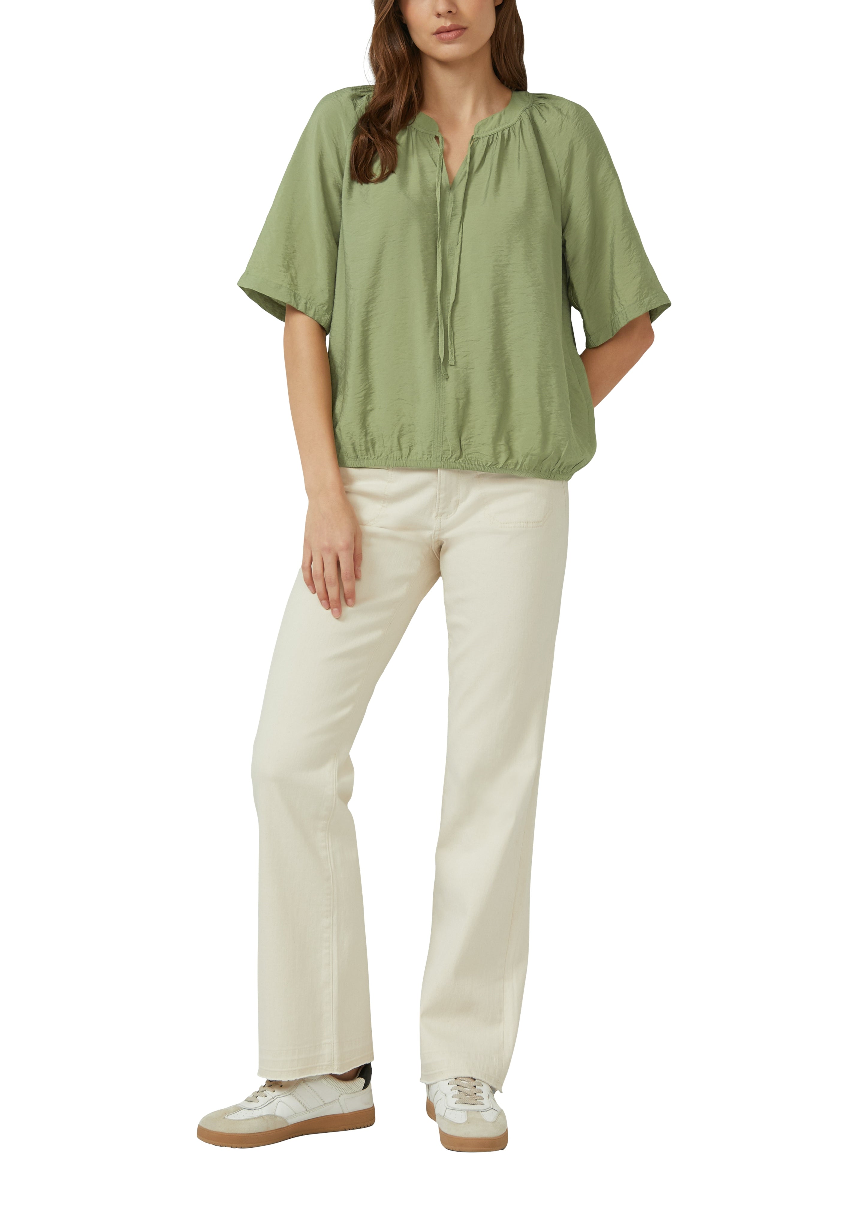 S. Oliver red Damen Blusen Green
