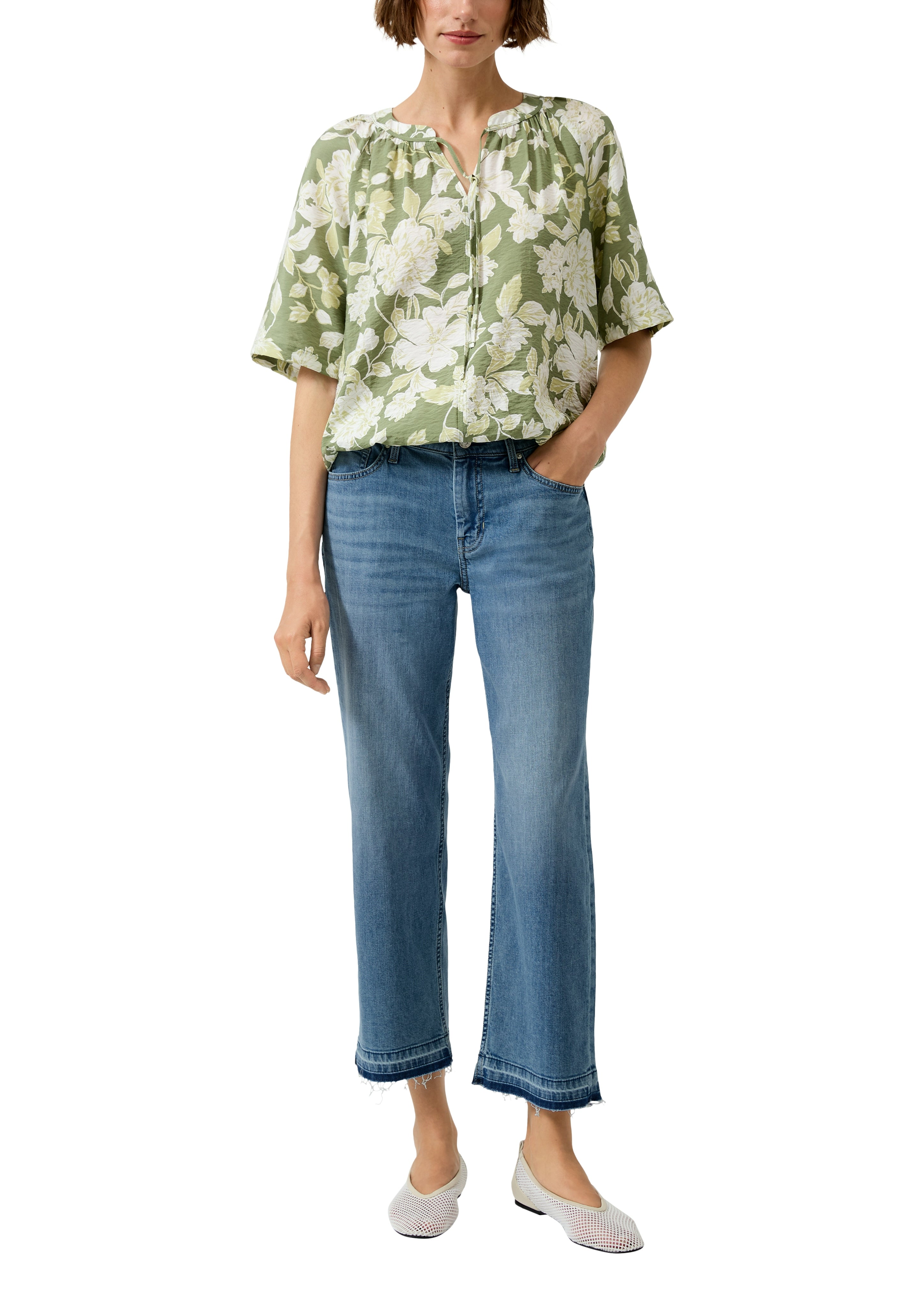 S. Oliver red Damen Jeans Blue