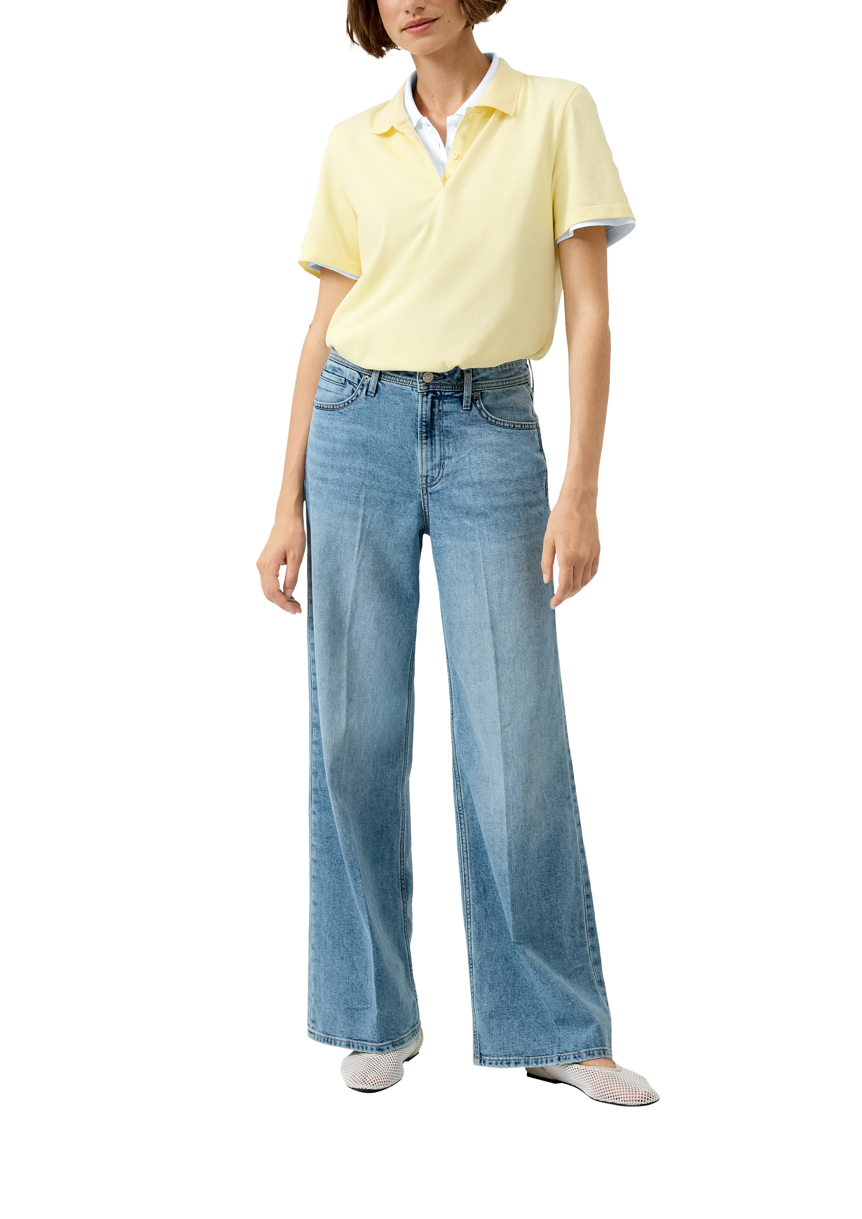 S. Oliver red Damen T-Shirts White