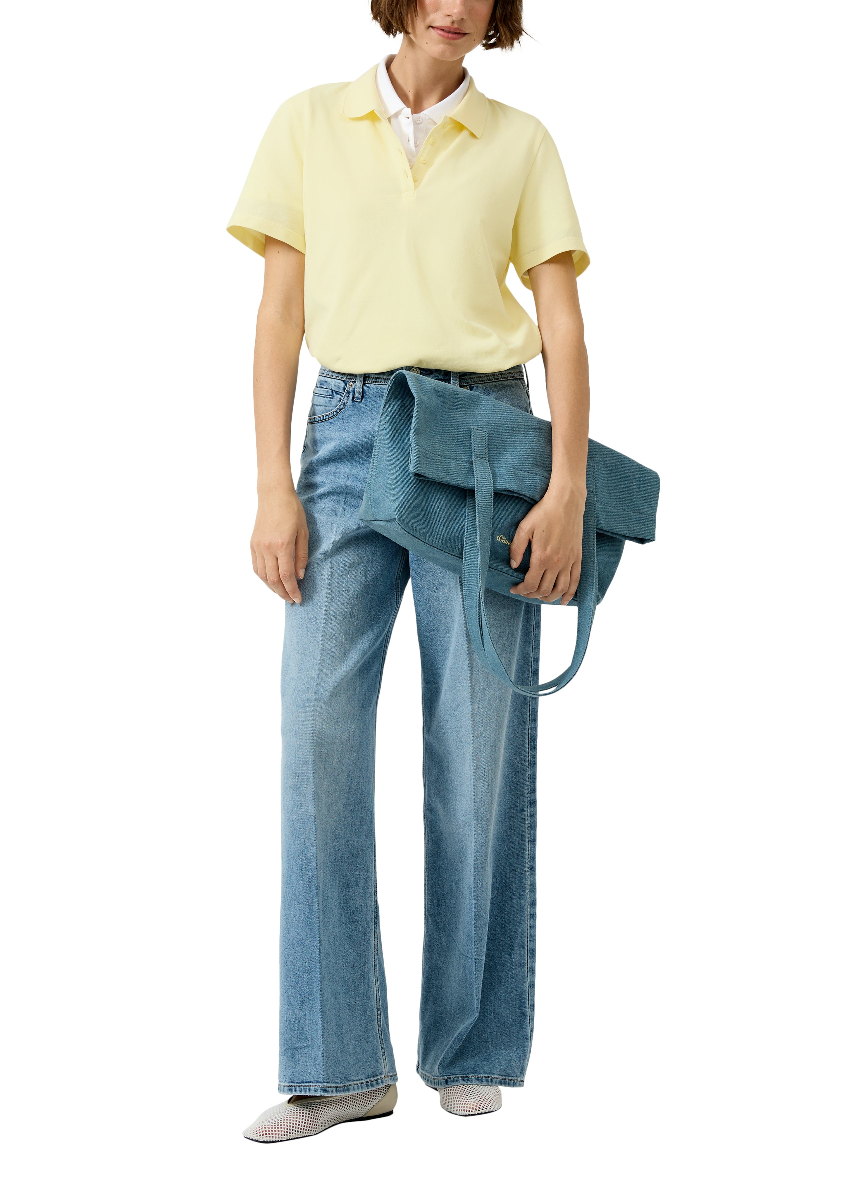 S. Oliver red Damen T-Shirts Yellow