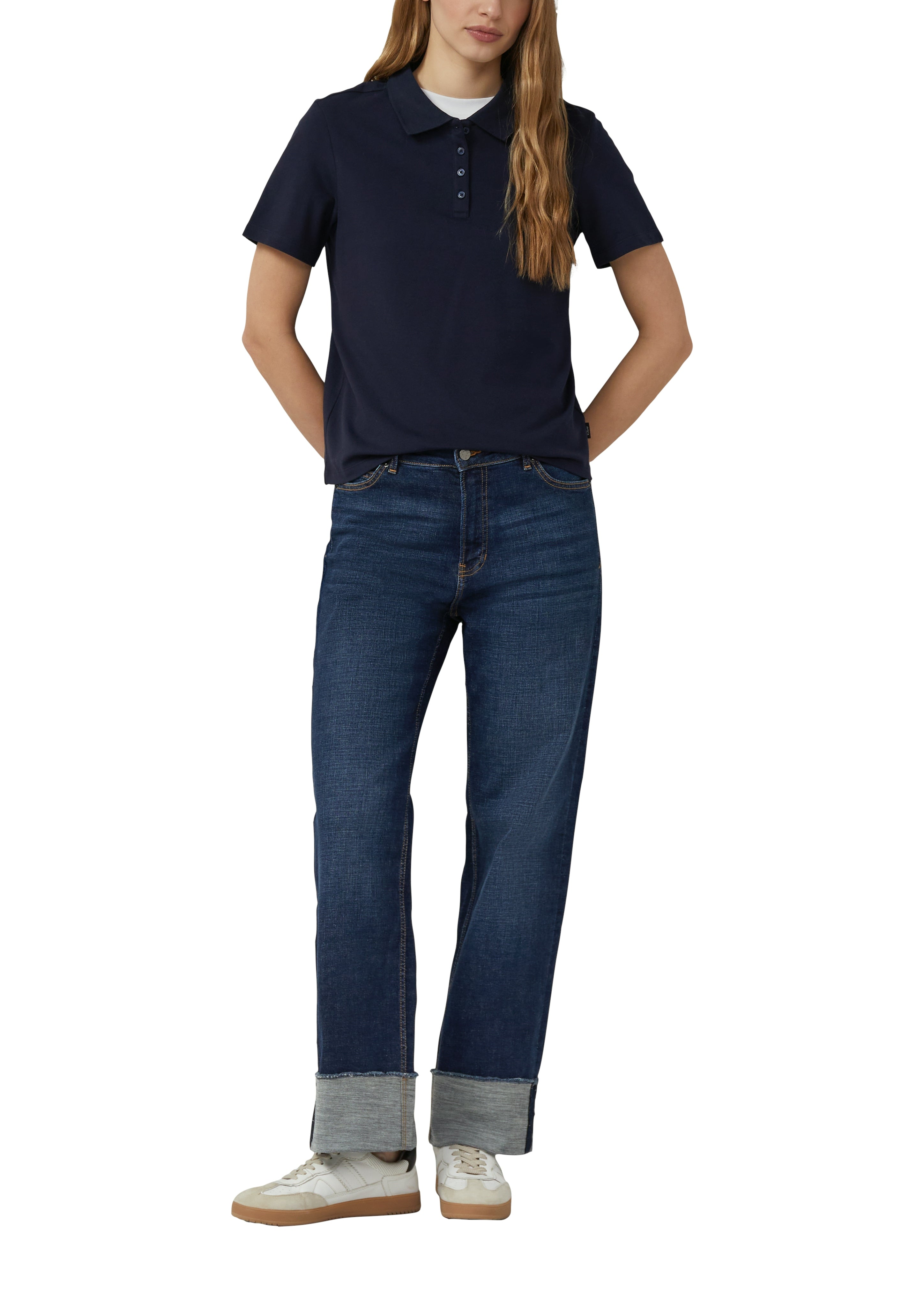 S. Oliver red Damen T-Shirts Blue