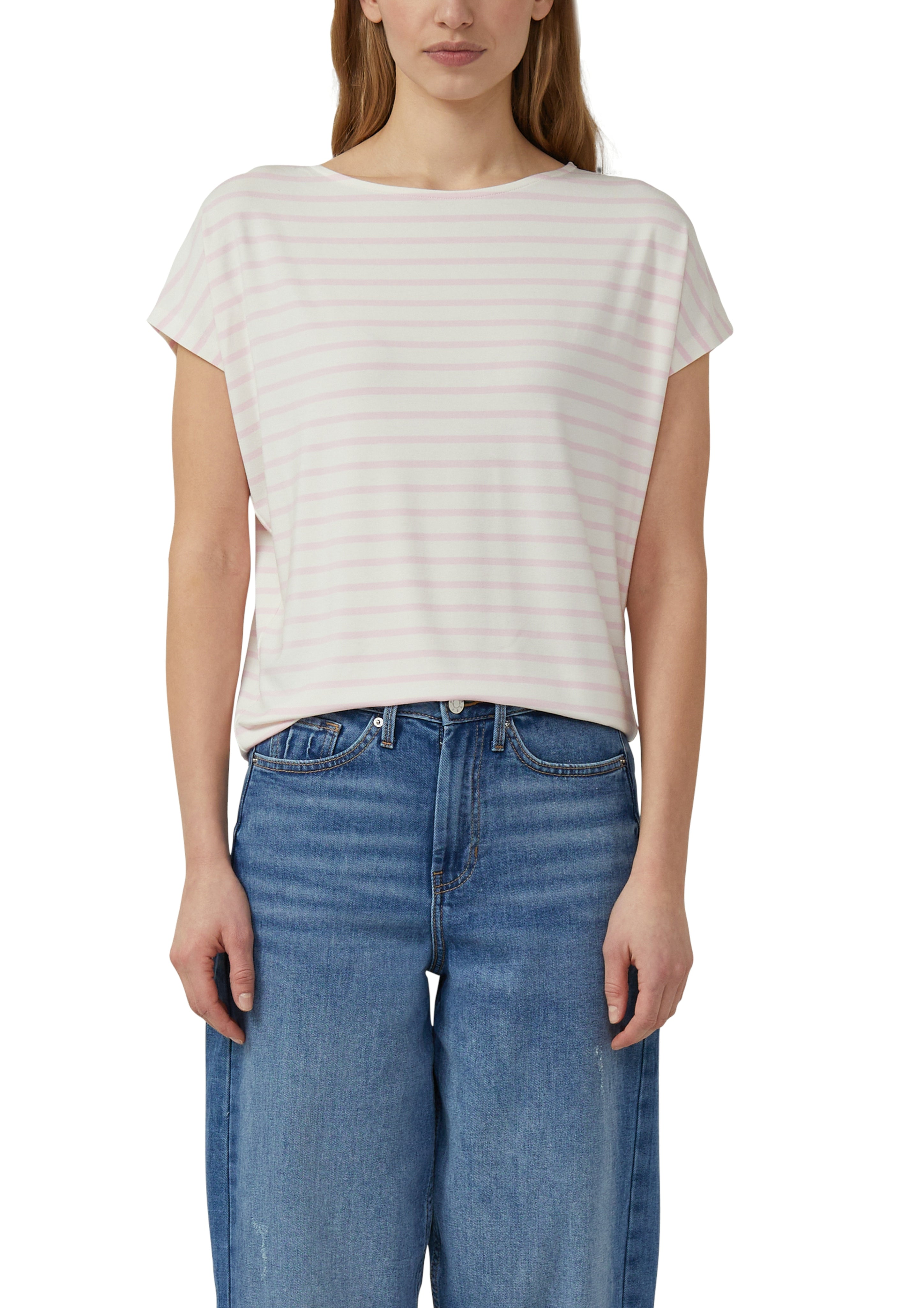 S. Oliver red Damen T-Shirts Lilac/Pink