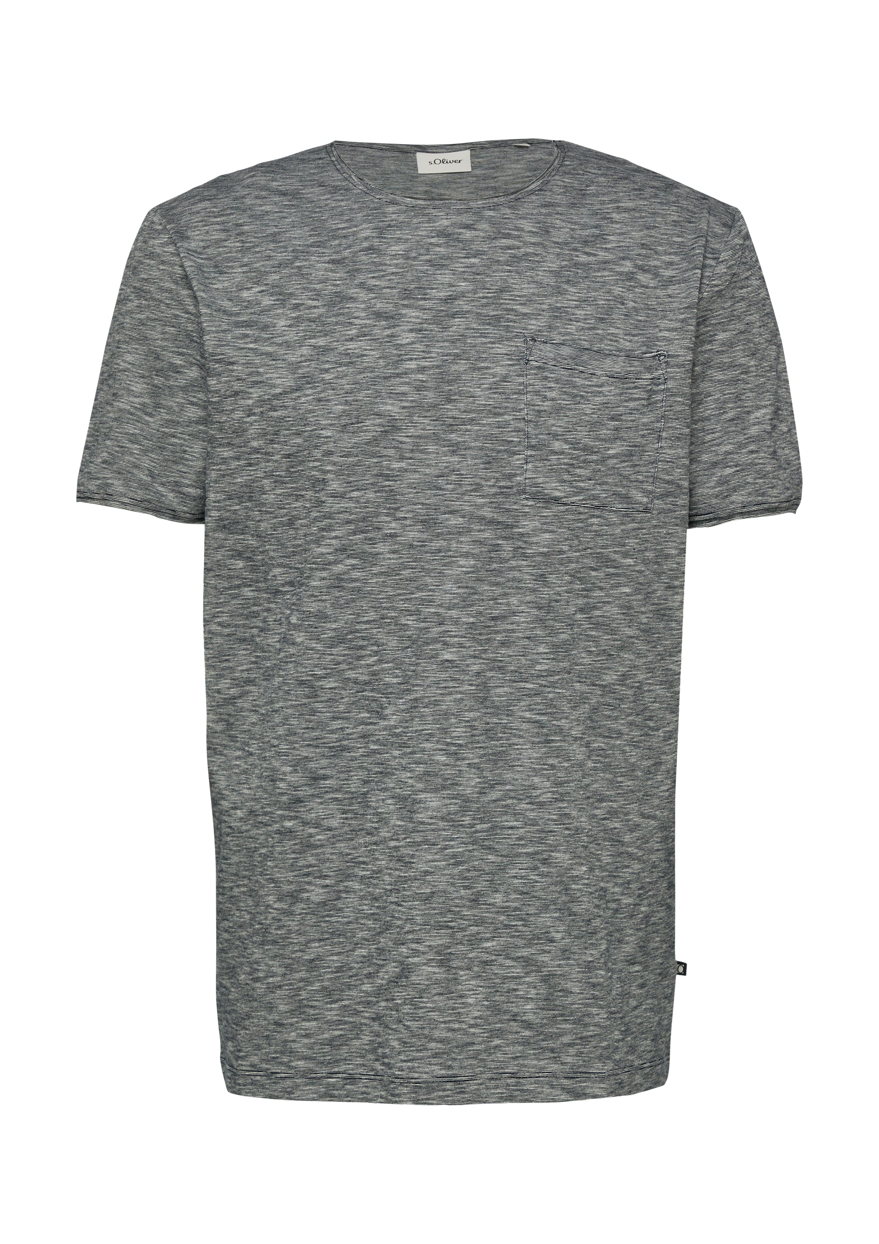 S. Oliver red Herren T-Shirts kurz Blue