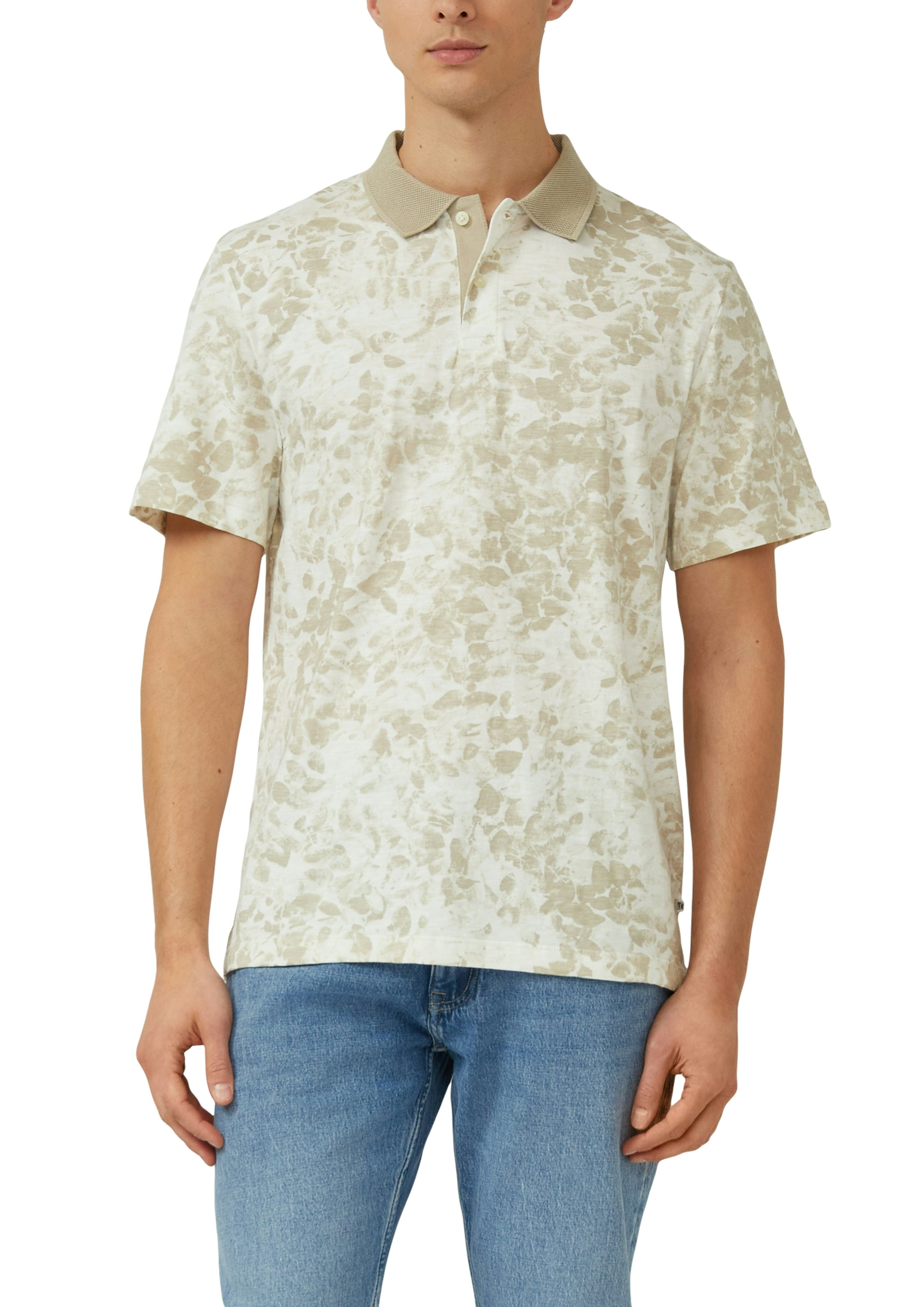 S. Oliver red Herren Polo-Shirts Brown