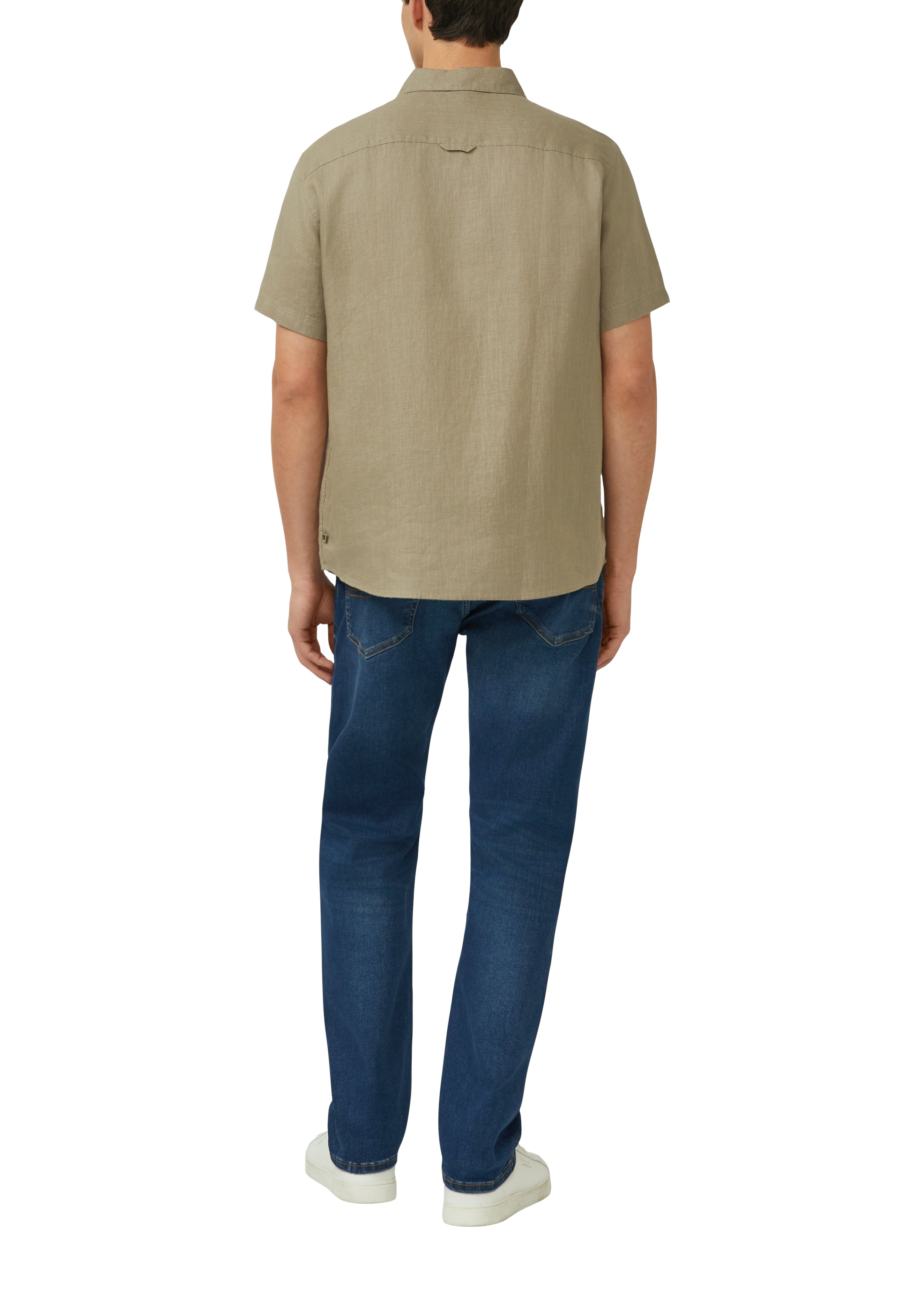 S. Oliver red Herren Hemden kurz Green