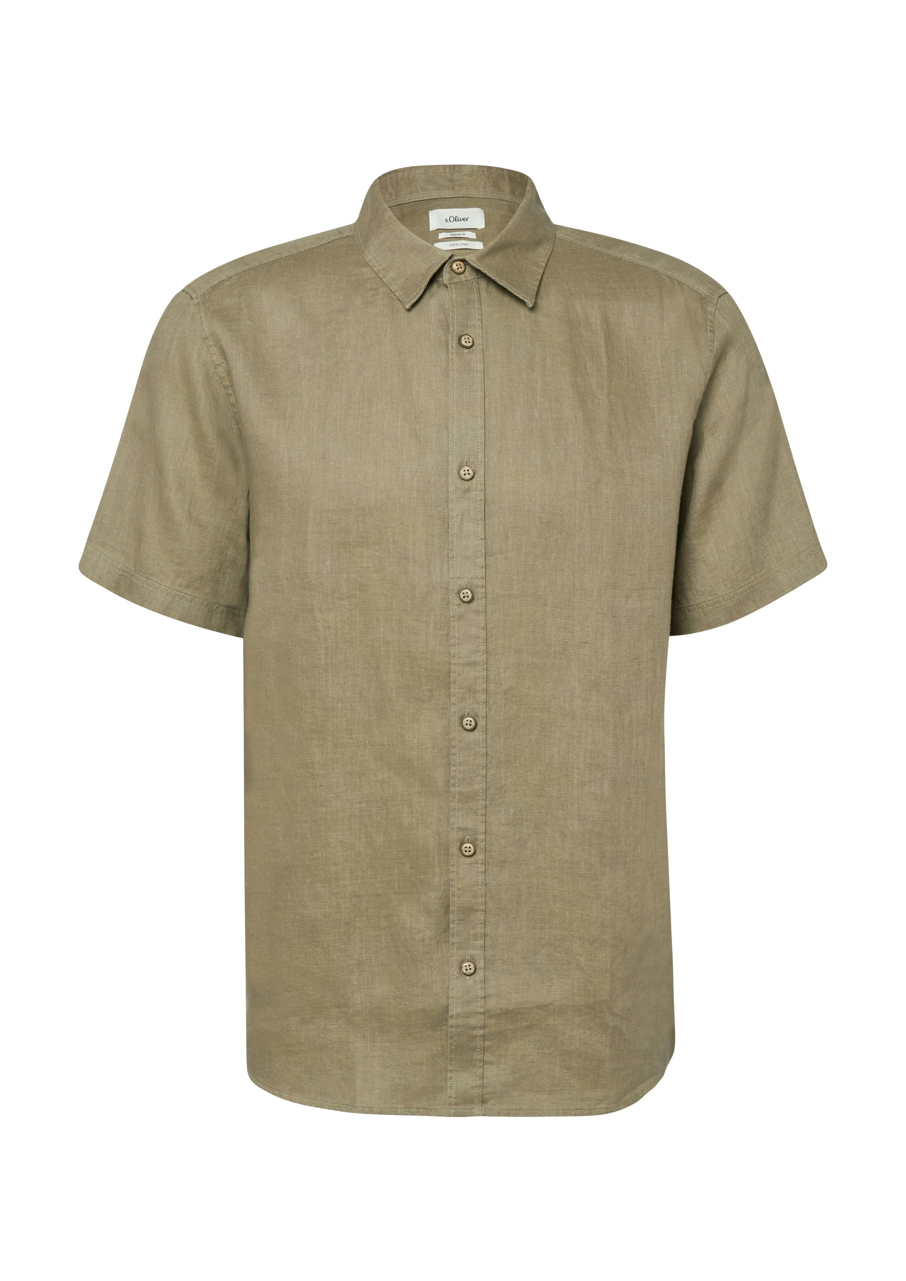 S. Oliver red Herren Hemden kurz Green