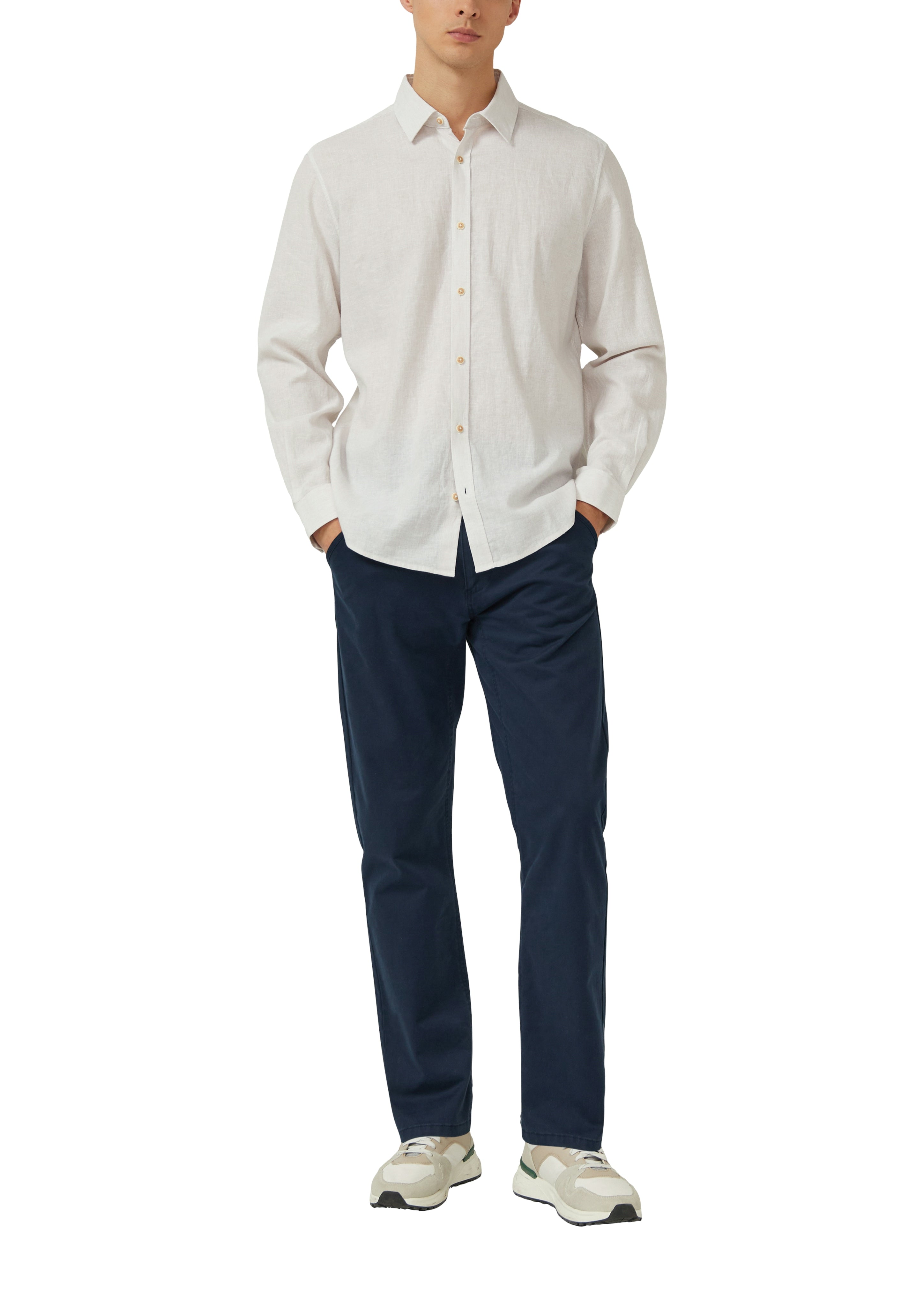 S. Oliver red Herren Hemden lang Brown