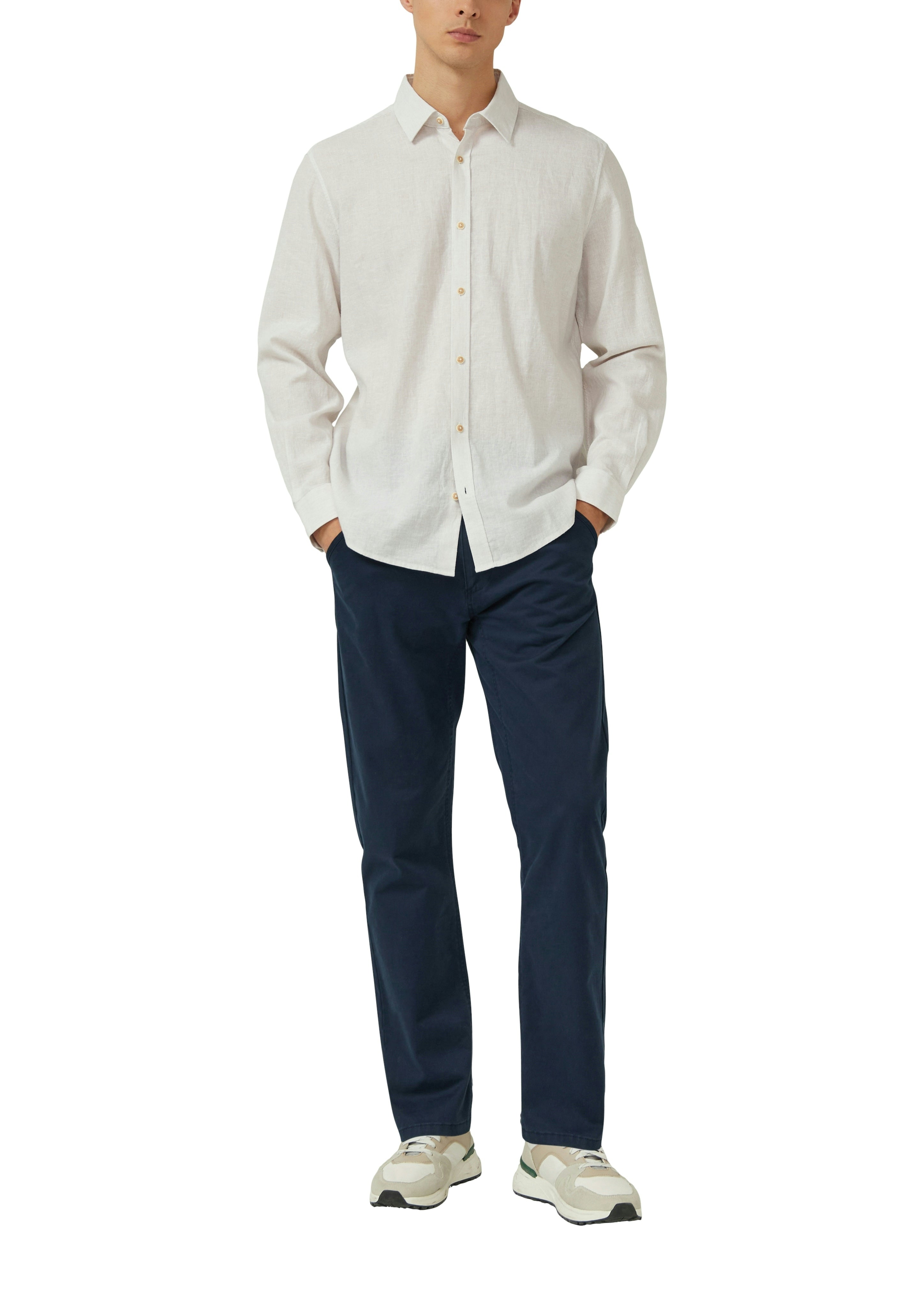S. Oliver red Herren Hemden lang Brown