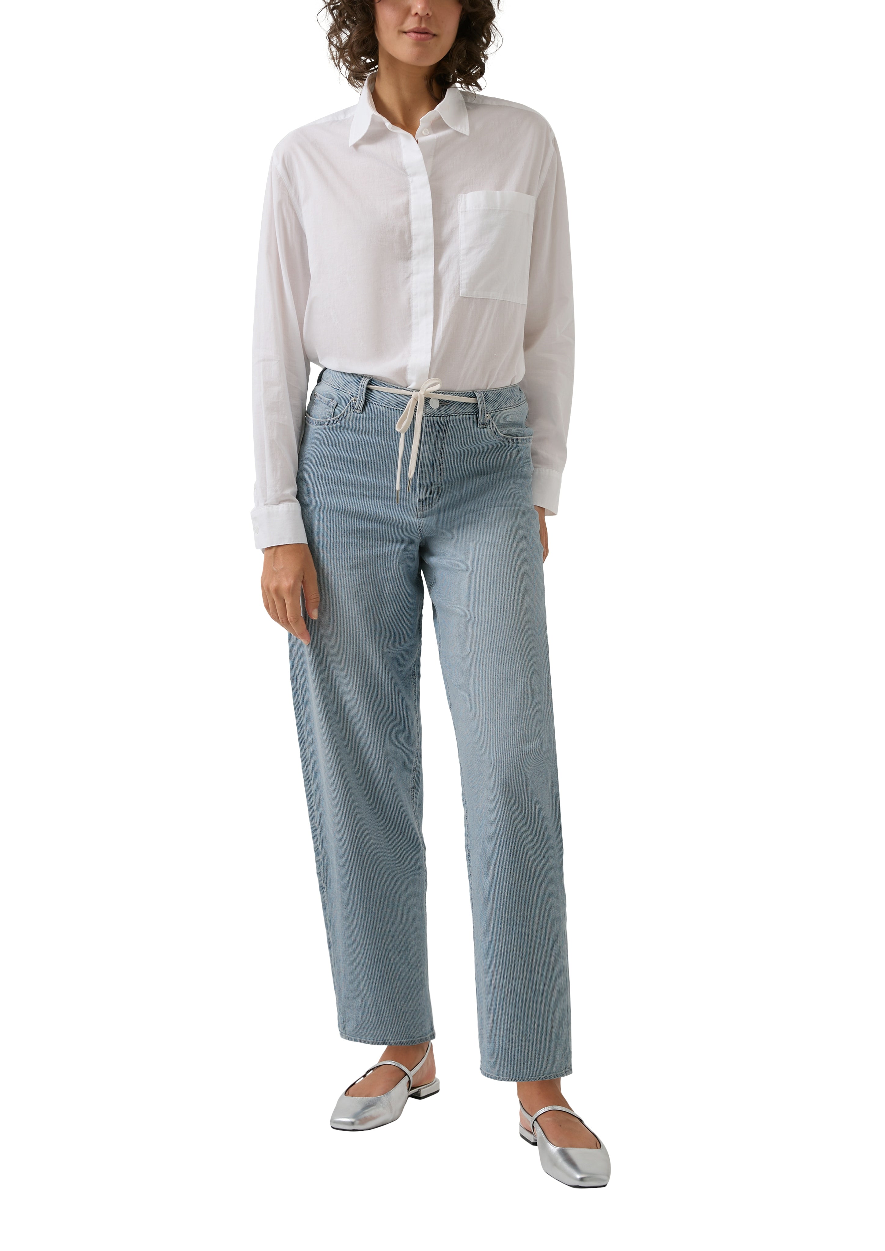 S. Oliver red Damen Jeans Blue