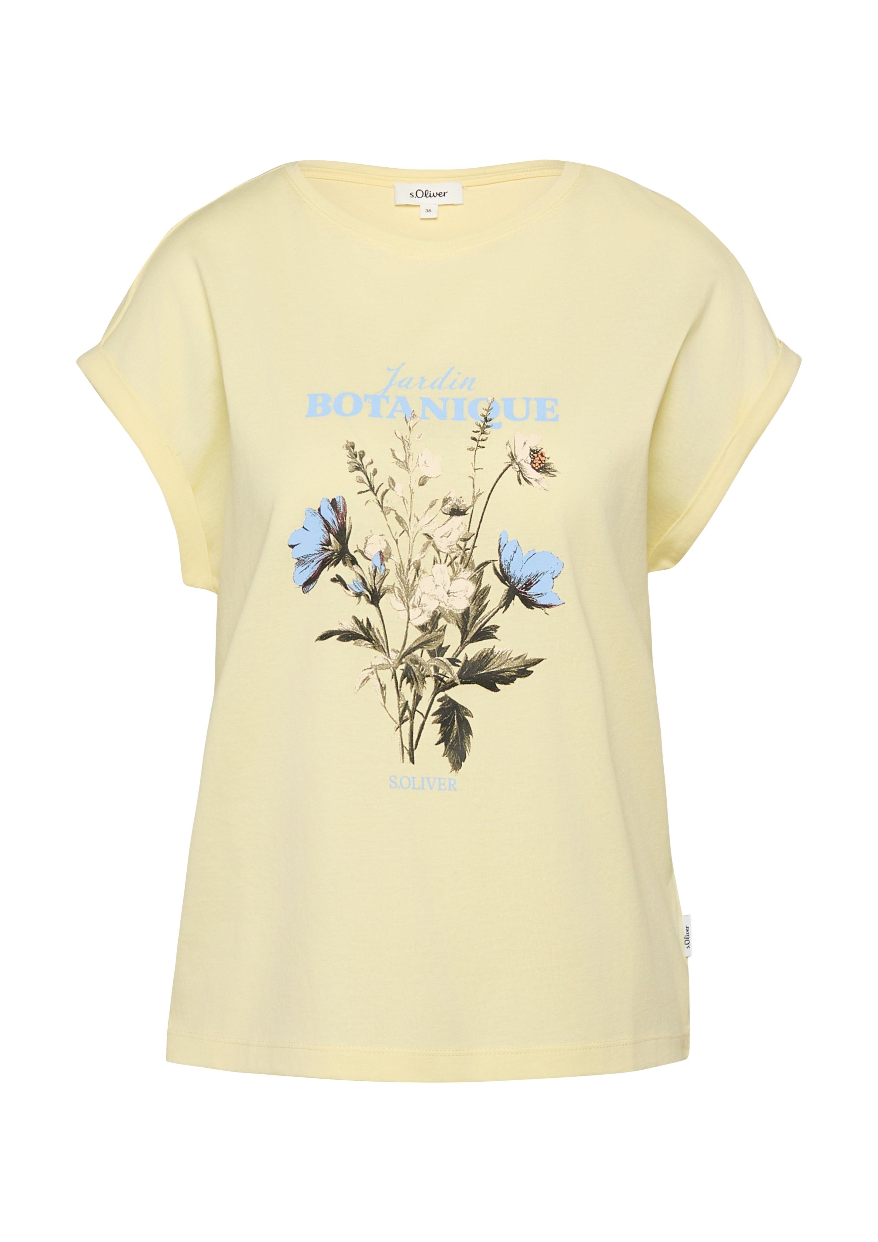 S. Oliver red Damen T-Shirts Yellow