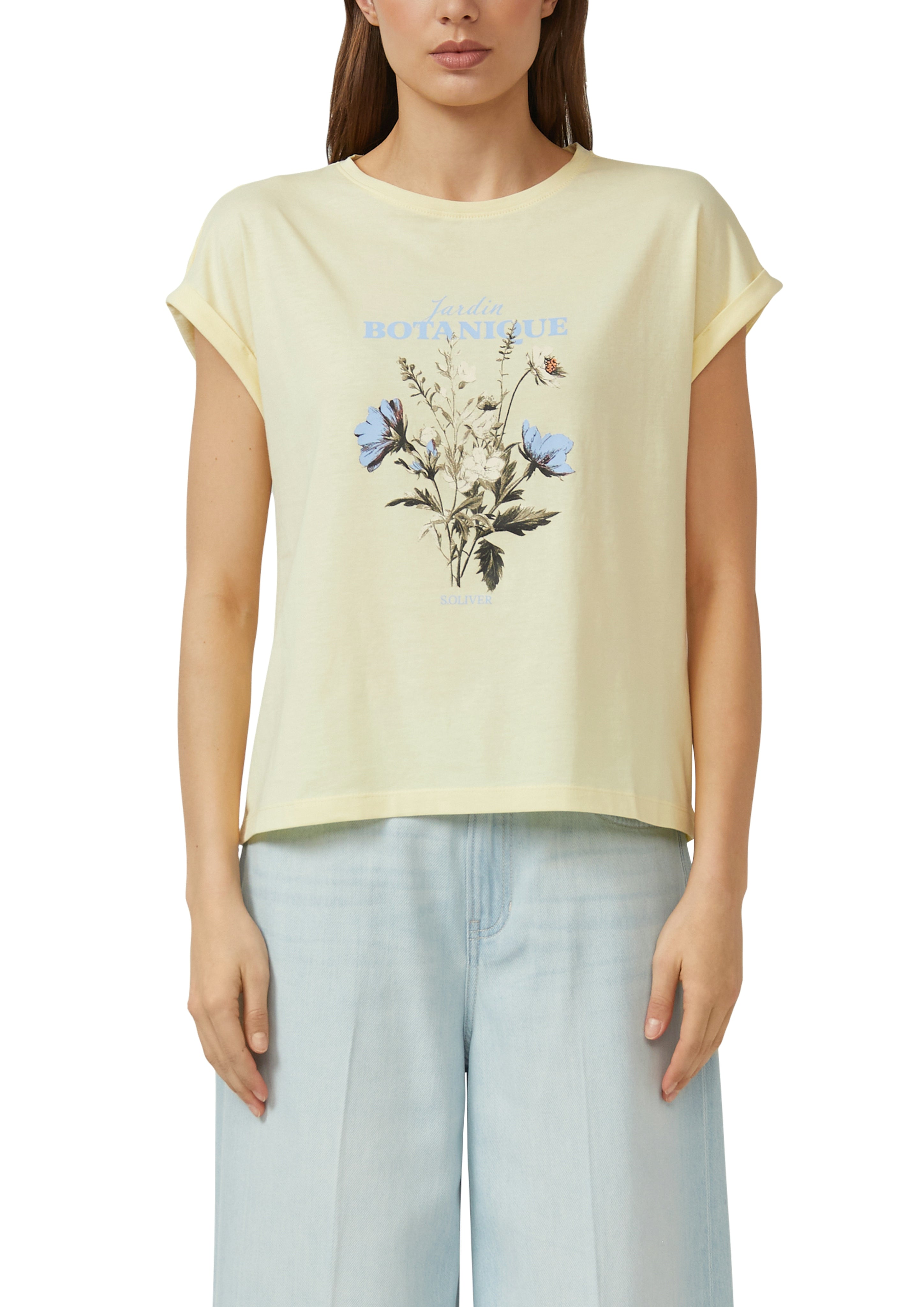 S. Oliver red Damen T-Shirts Yellow