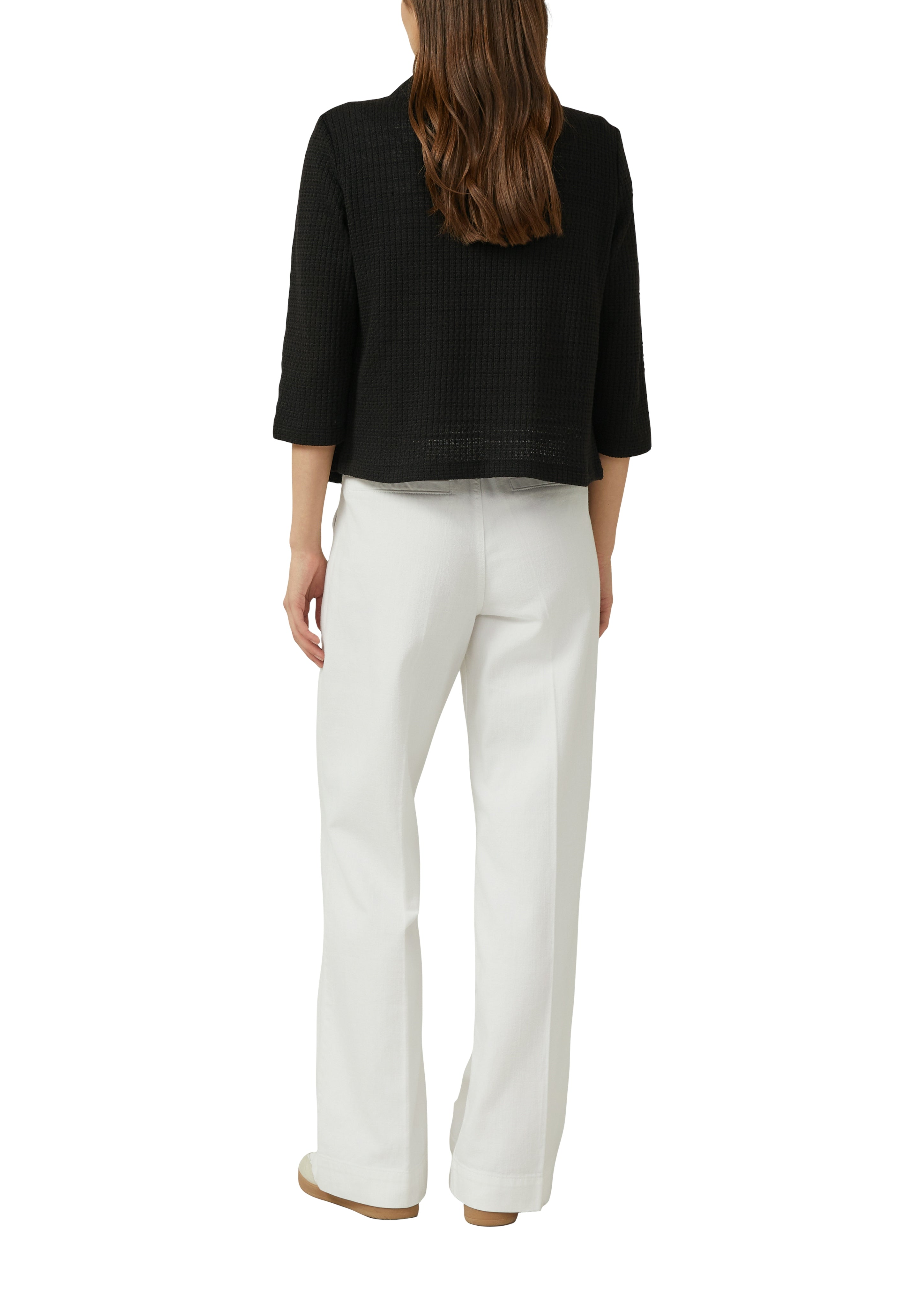 S. Oliver red Damen T-Shirts Grey/Black