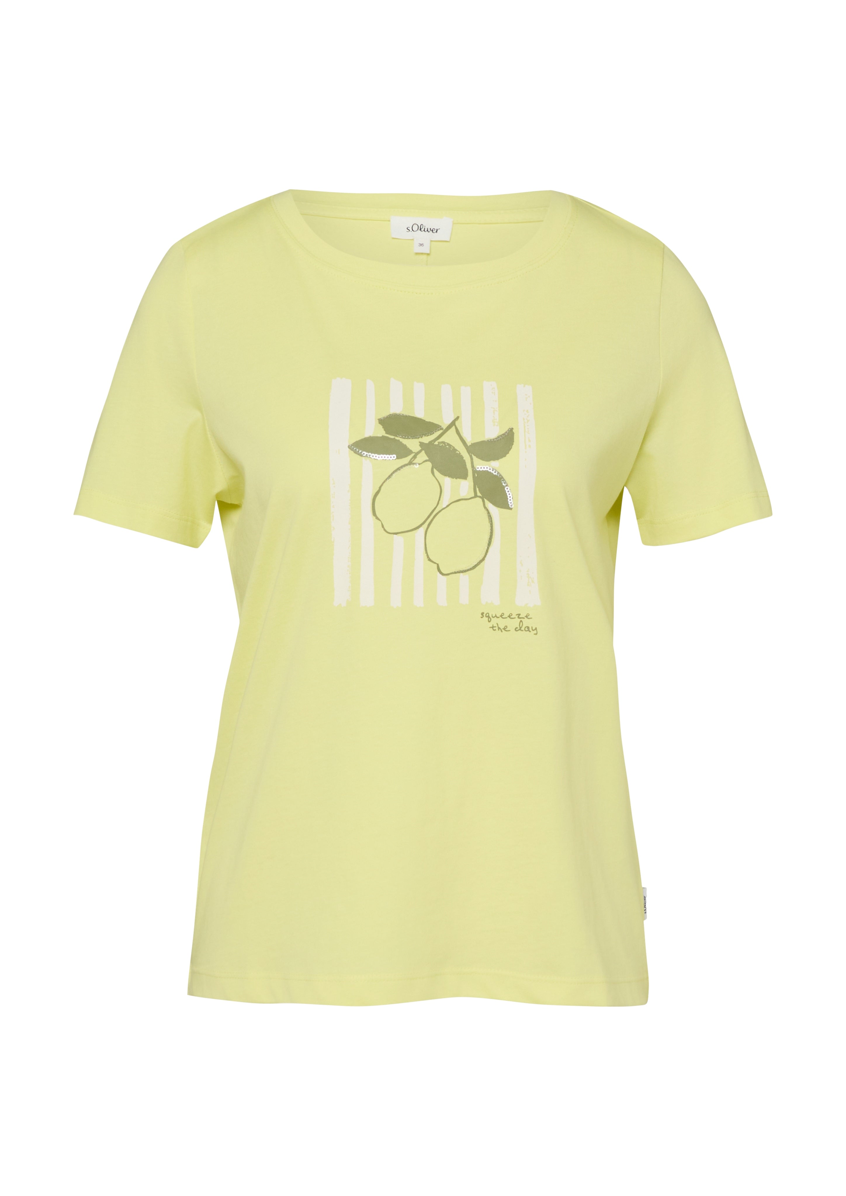 S. Oliver red Damen T-Shirts Green