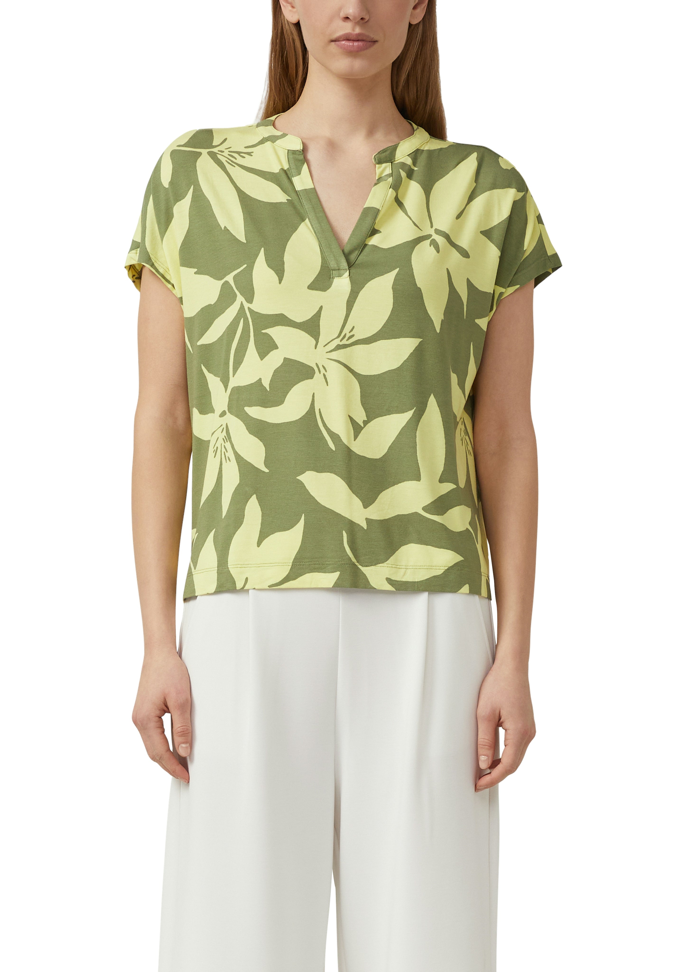 S. Oliver red Damen T-Shirts Green