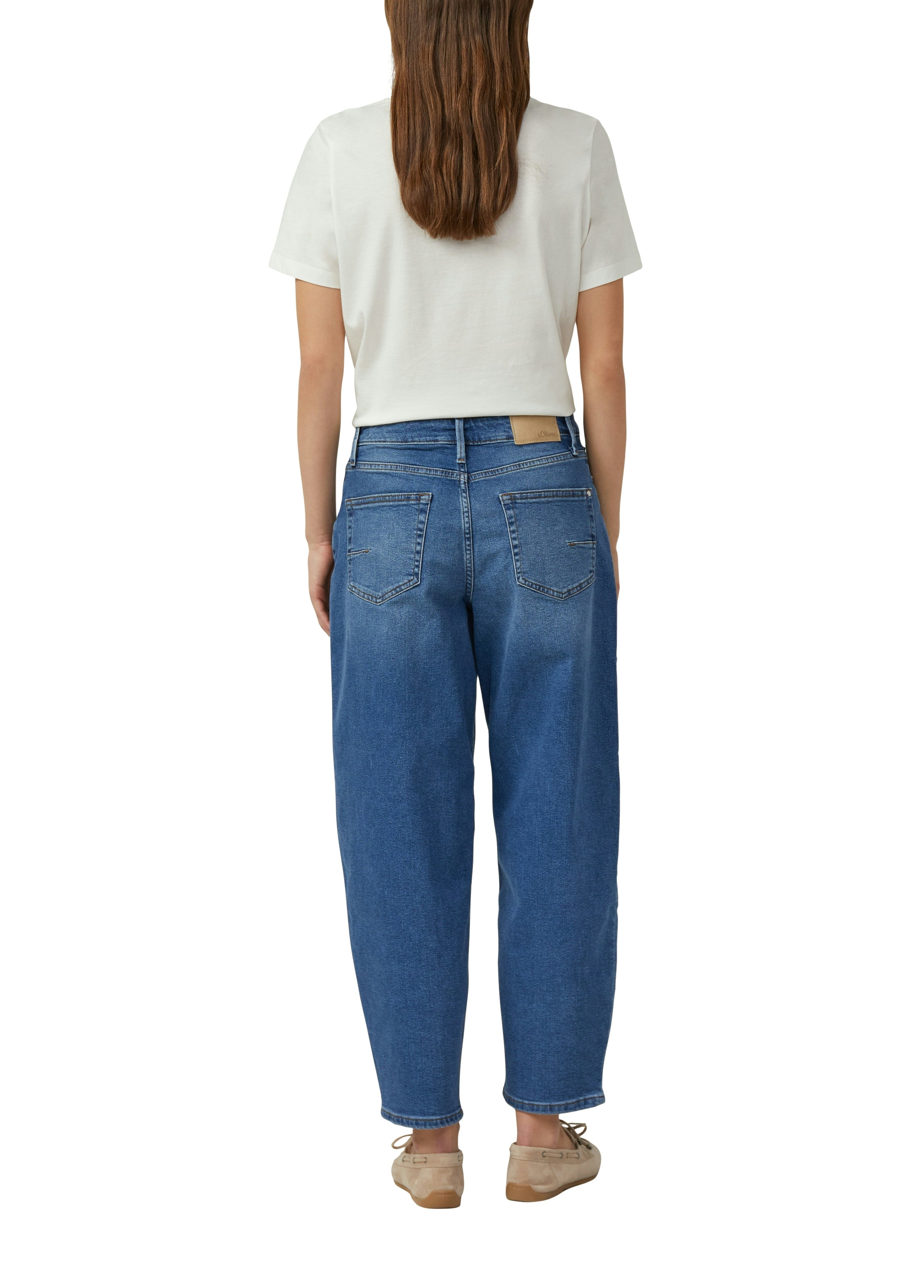 S. Oliver red Damen Jeans Z Blue