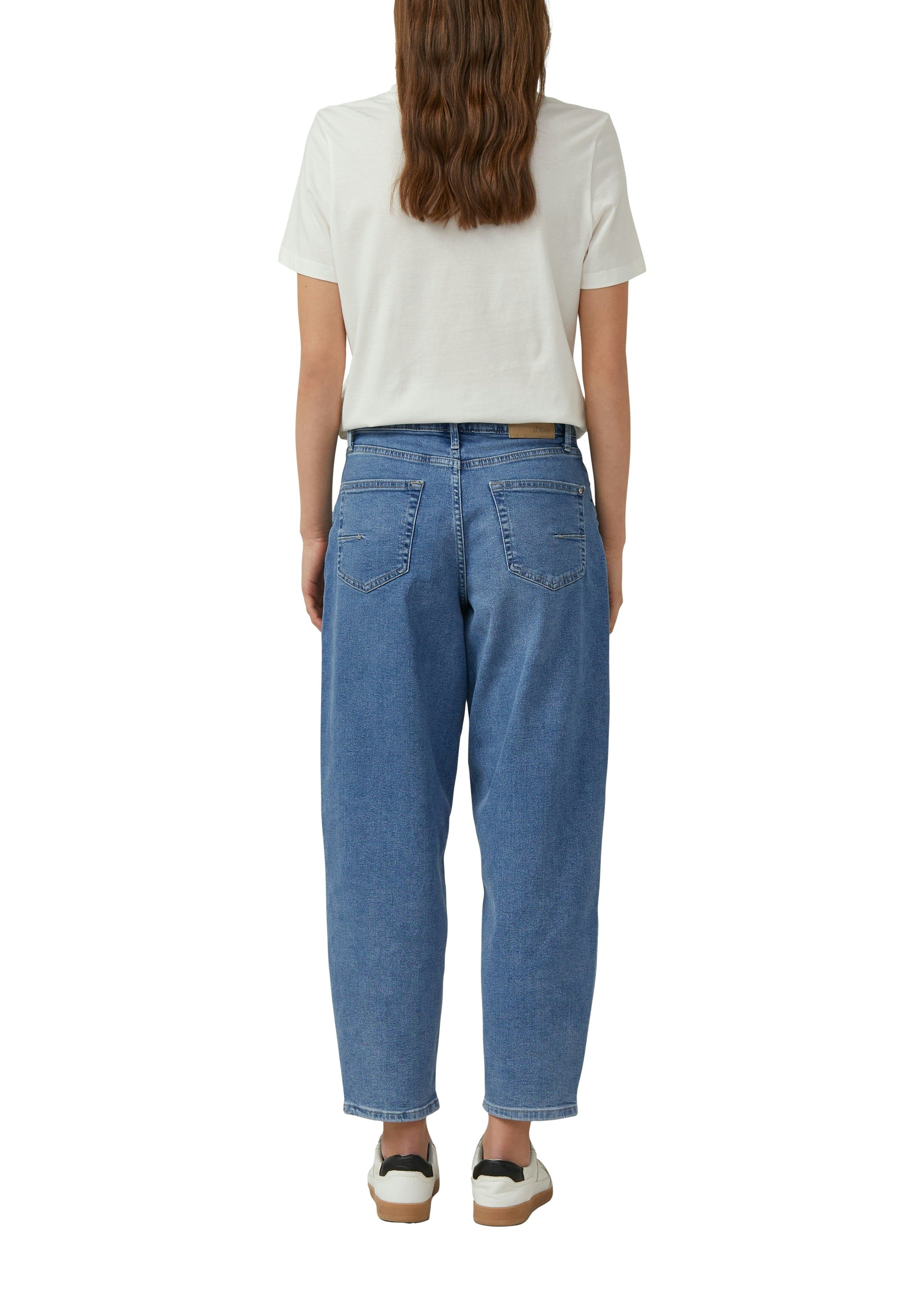 S. Oliver red Damen Jeans Z Blue