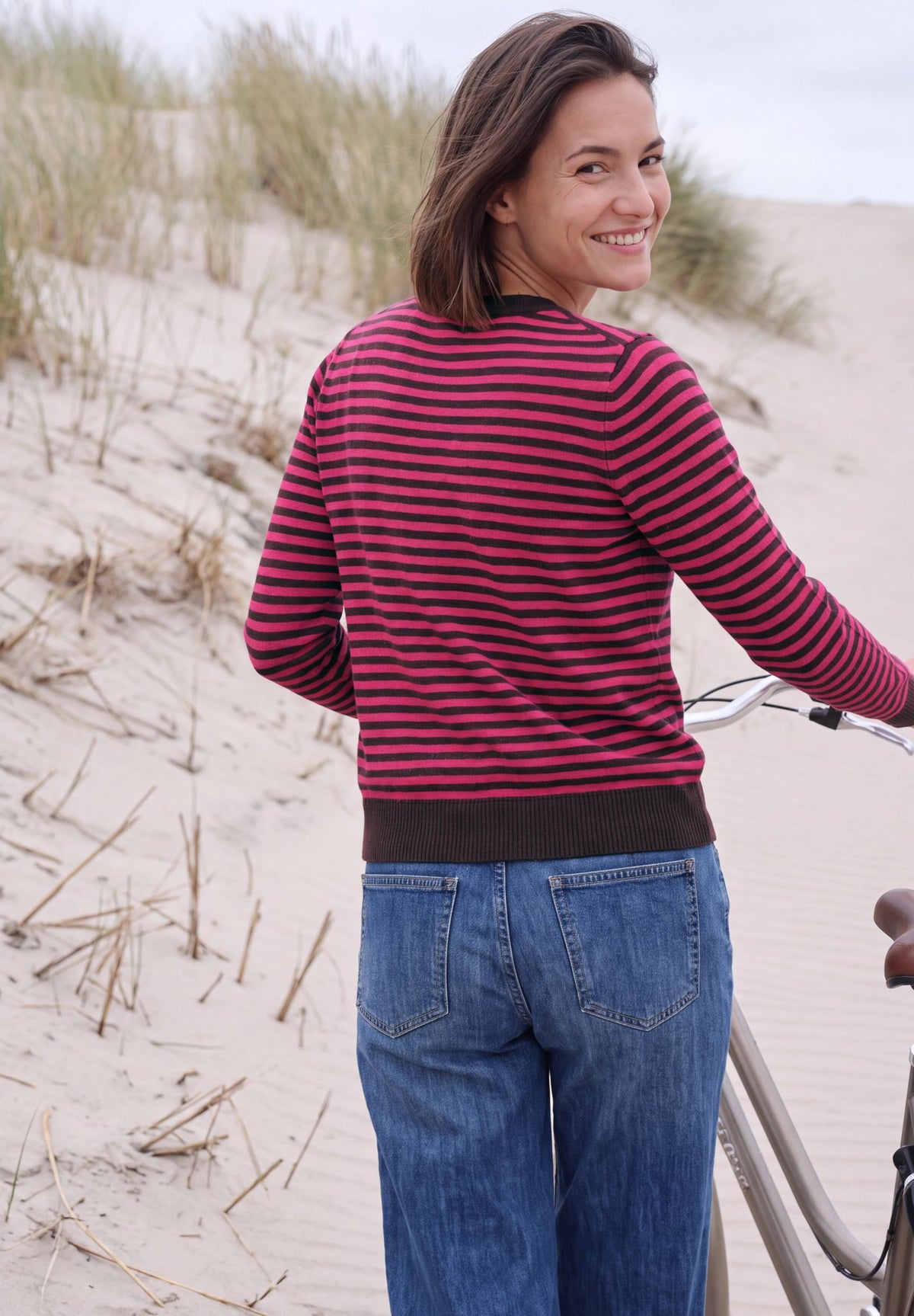 Cecil Damen Pullover  Pink Flas
