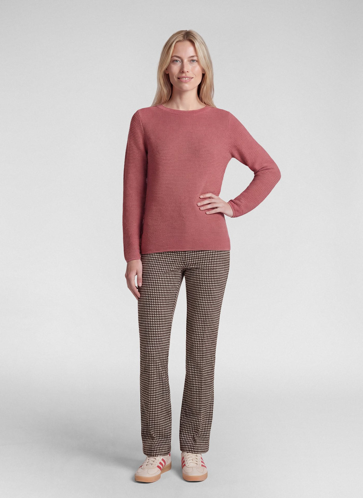 Rabe Damen Pullover Malve