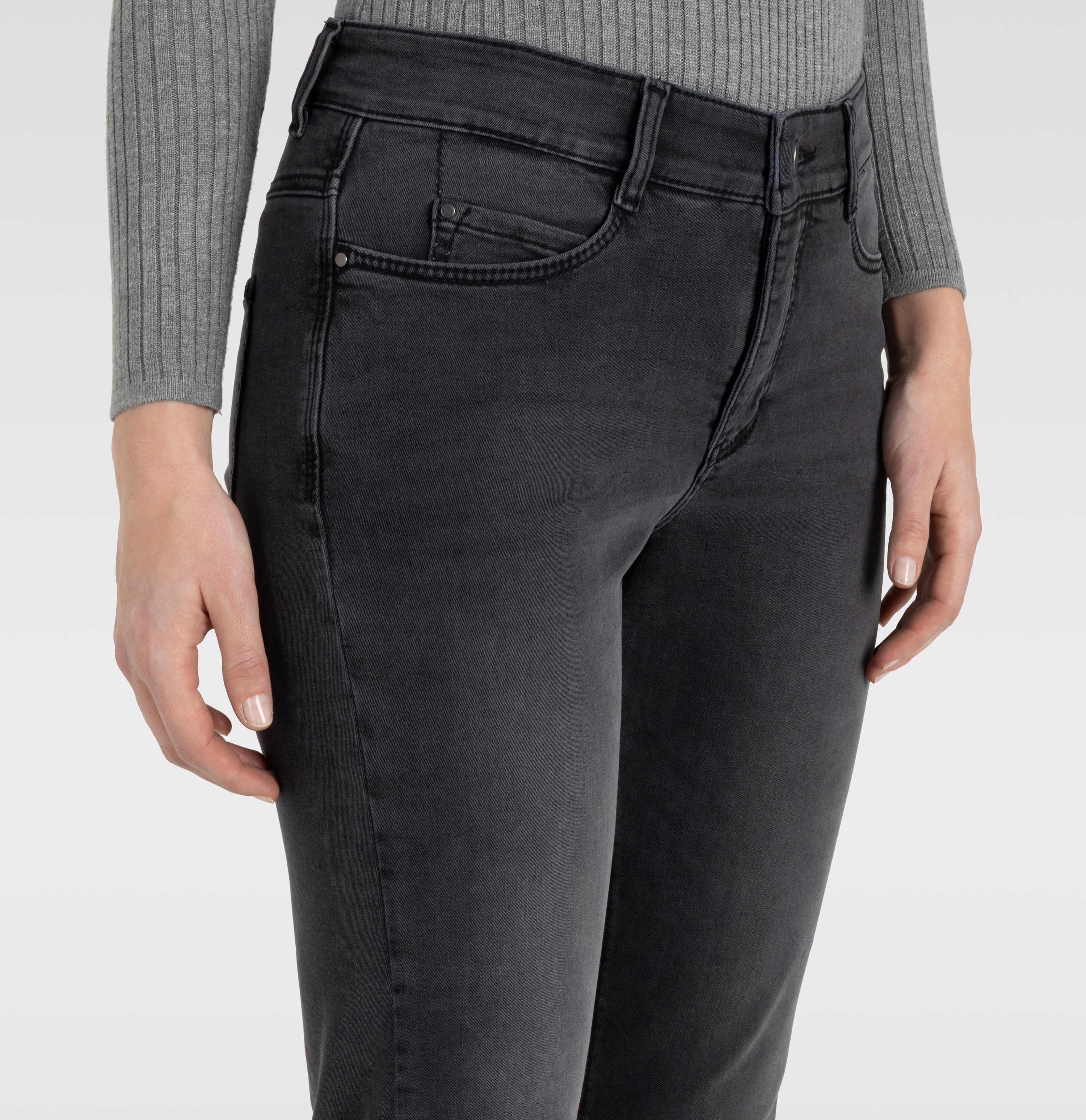 Mac Damen Jeans Anthra Fancy Wa