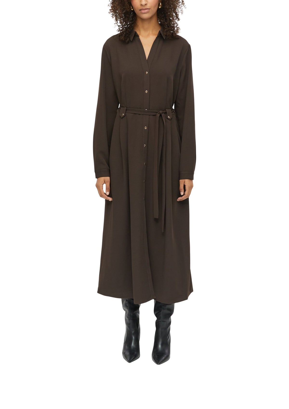 S. Oliver black Damen Kleider  Brown