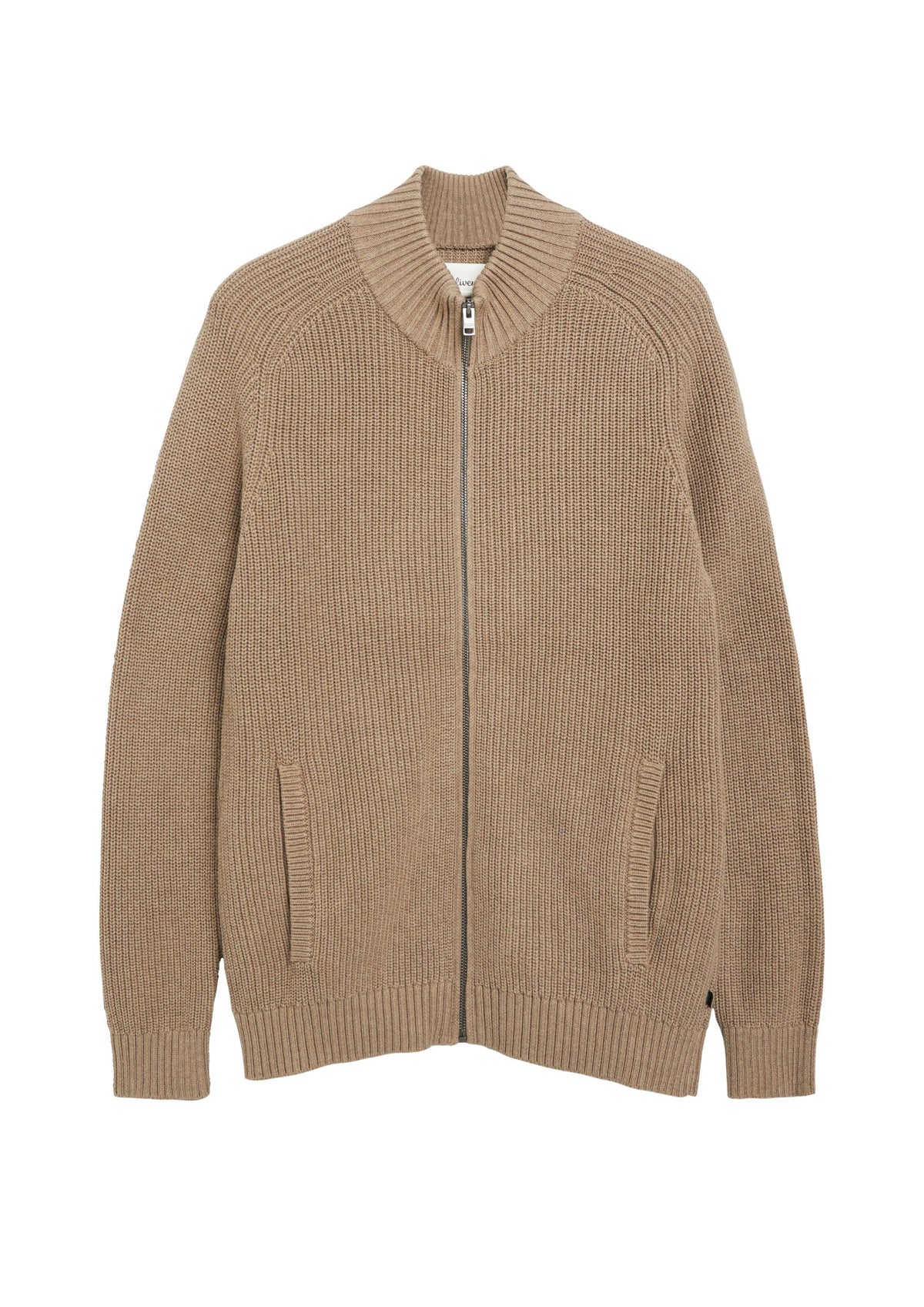 S. Oliver red Herren Strickjacken W Brown